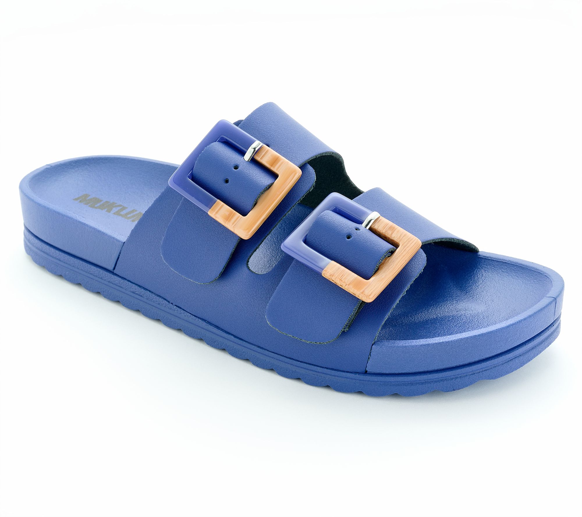 MUK LUKS Adjustable Slide Sandals - Isabelle