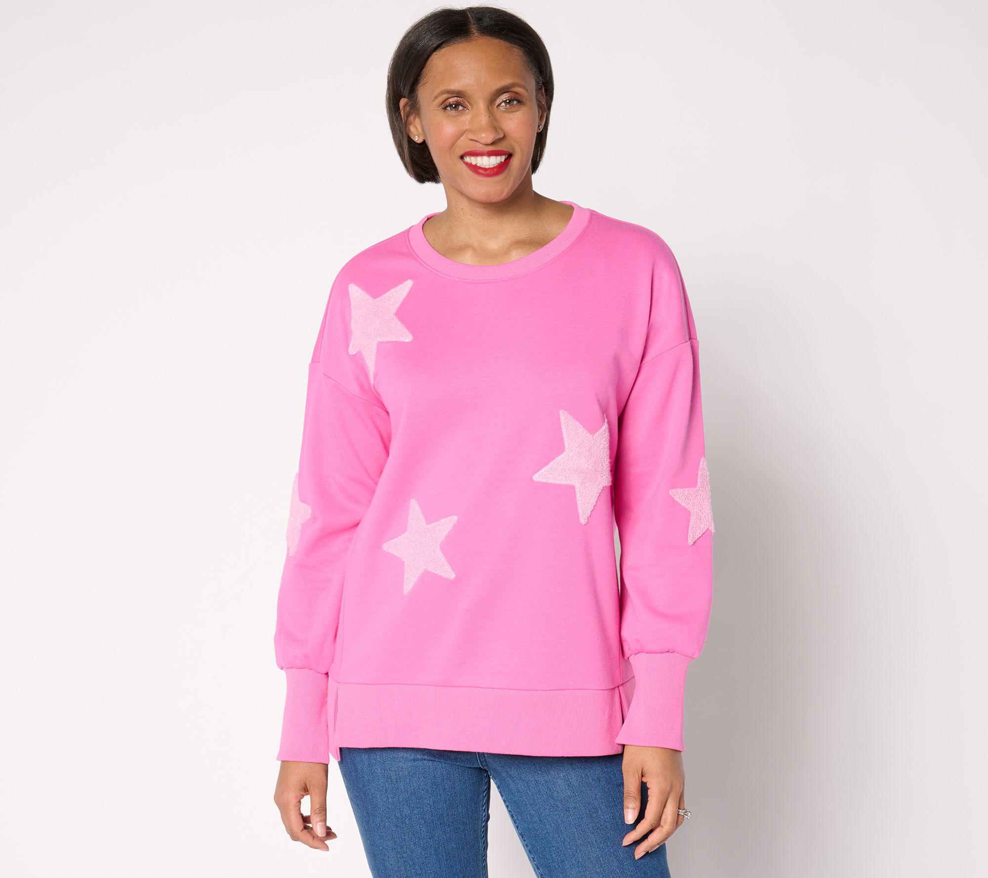 "As Is" Belle by Kim Gravel Sailing Under the Stars Sweatshirt