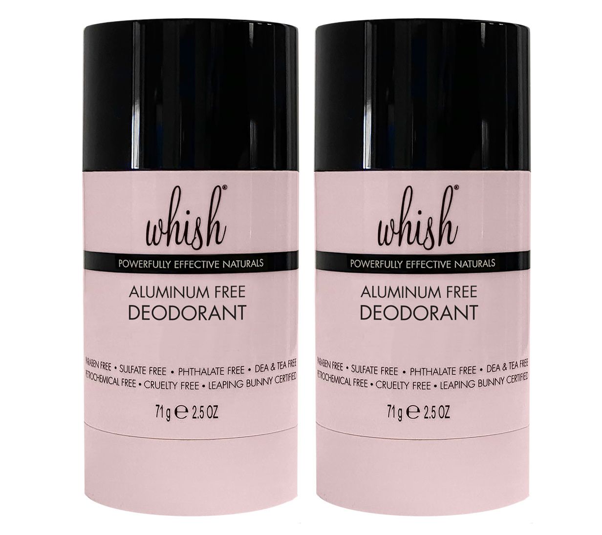 Whish 2.5oz Deodorant Stick Duo