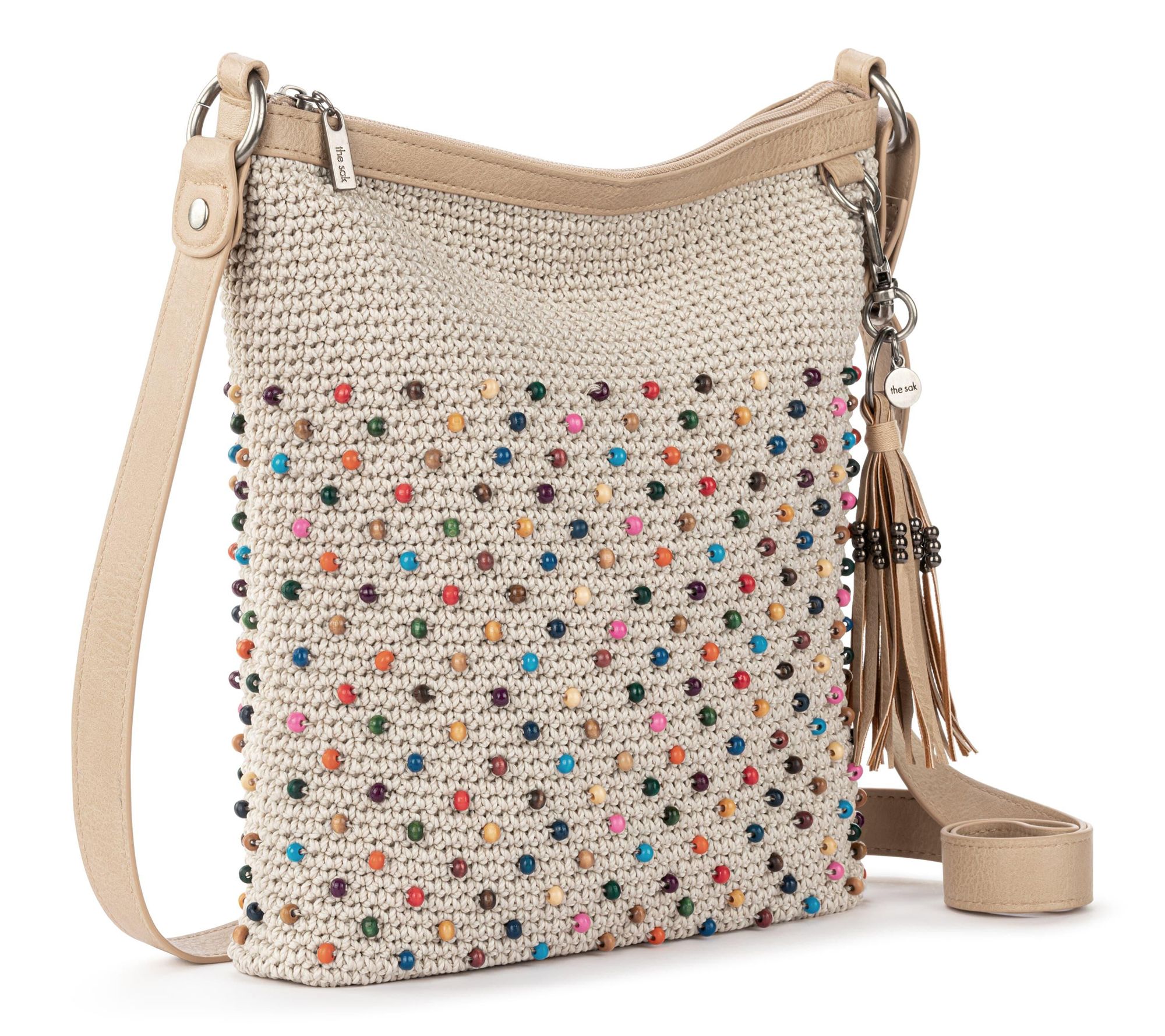 The Sak Lucia Crochet Yarn Crossbody Bag