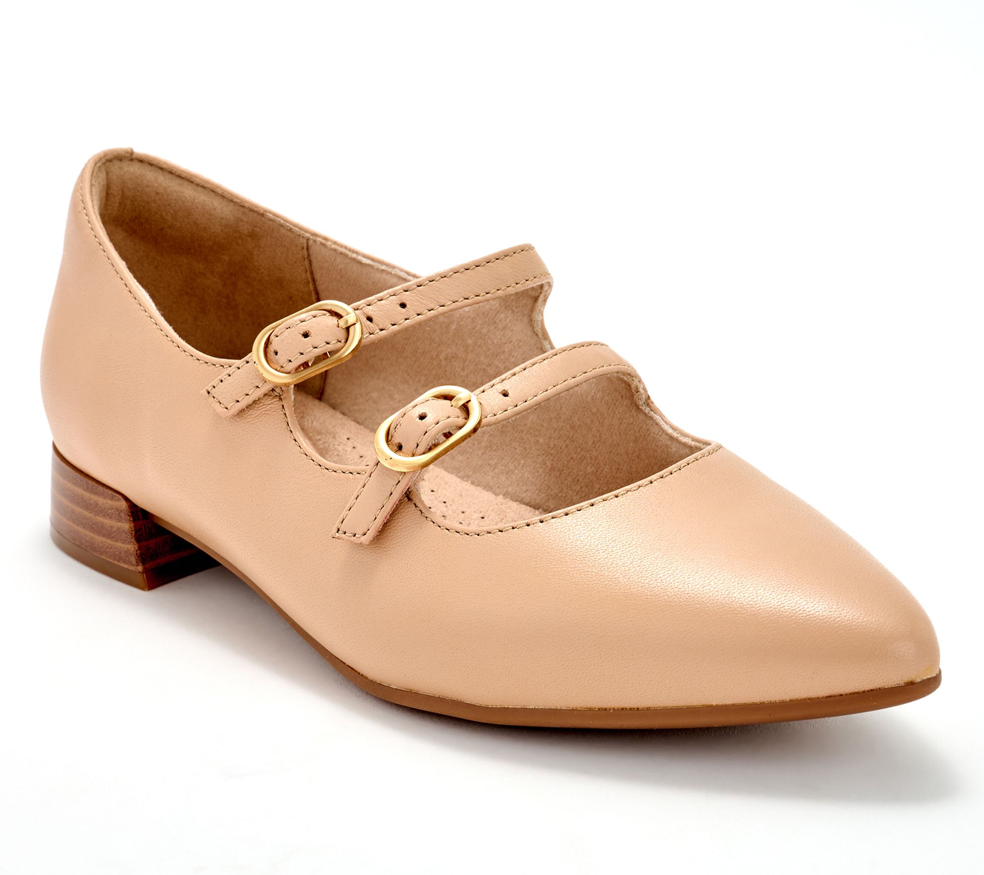 "As Is" Clarks Collection Leather Mary Janes- Natalyn Lane