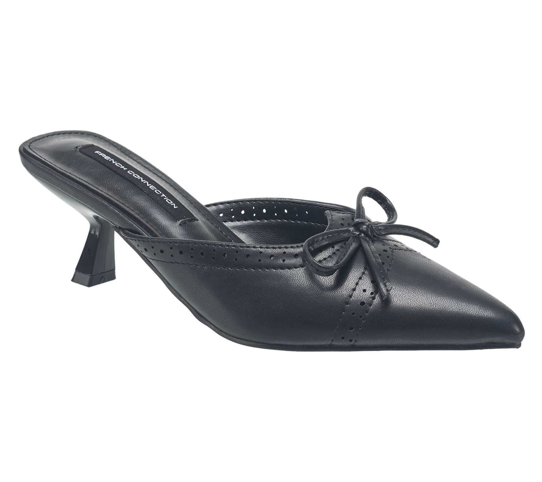 French Connection Ladies Brea Kitten Heel Mule