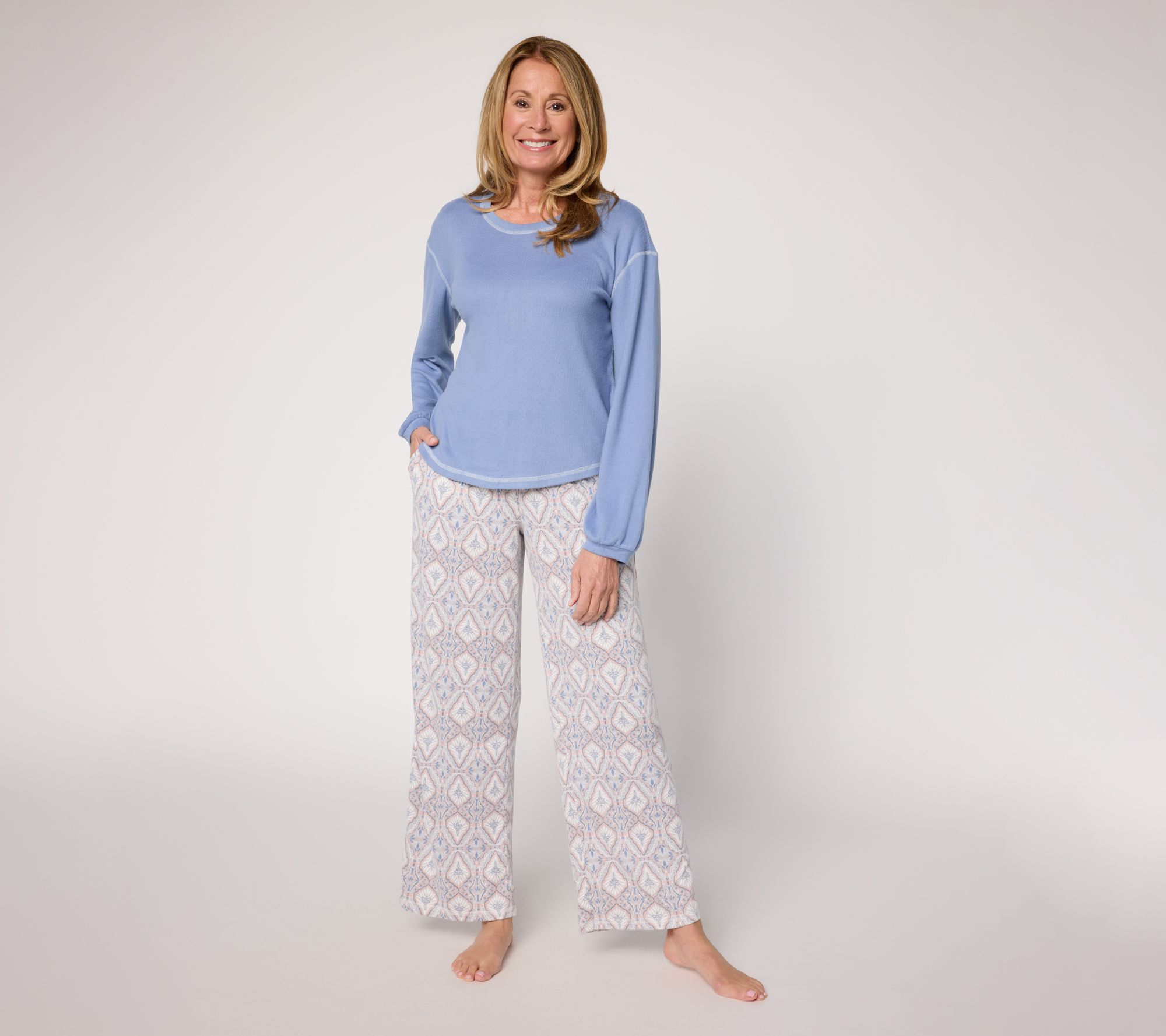 MUK LUKS Volume Sleeve Lounge Set