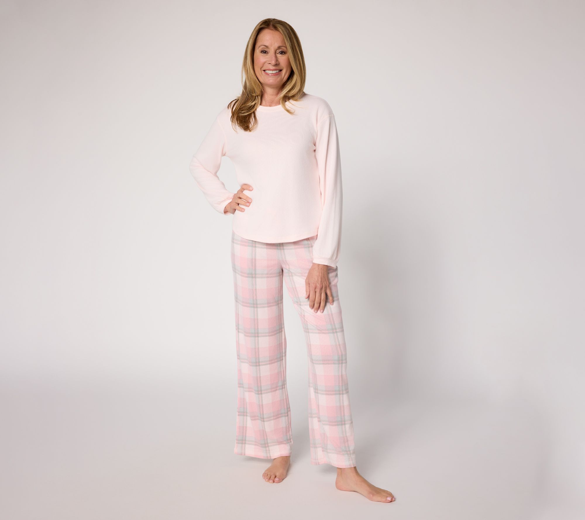 MUK LUKS Volume Sleeve Lounge Set