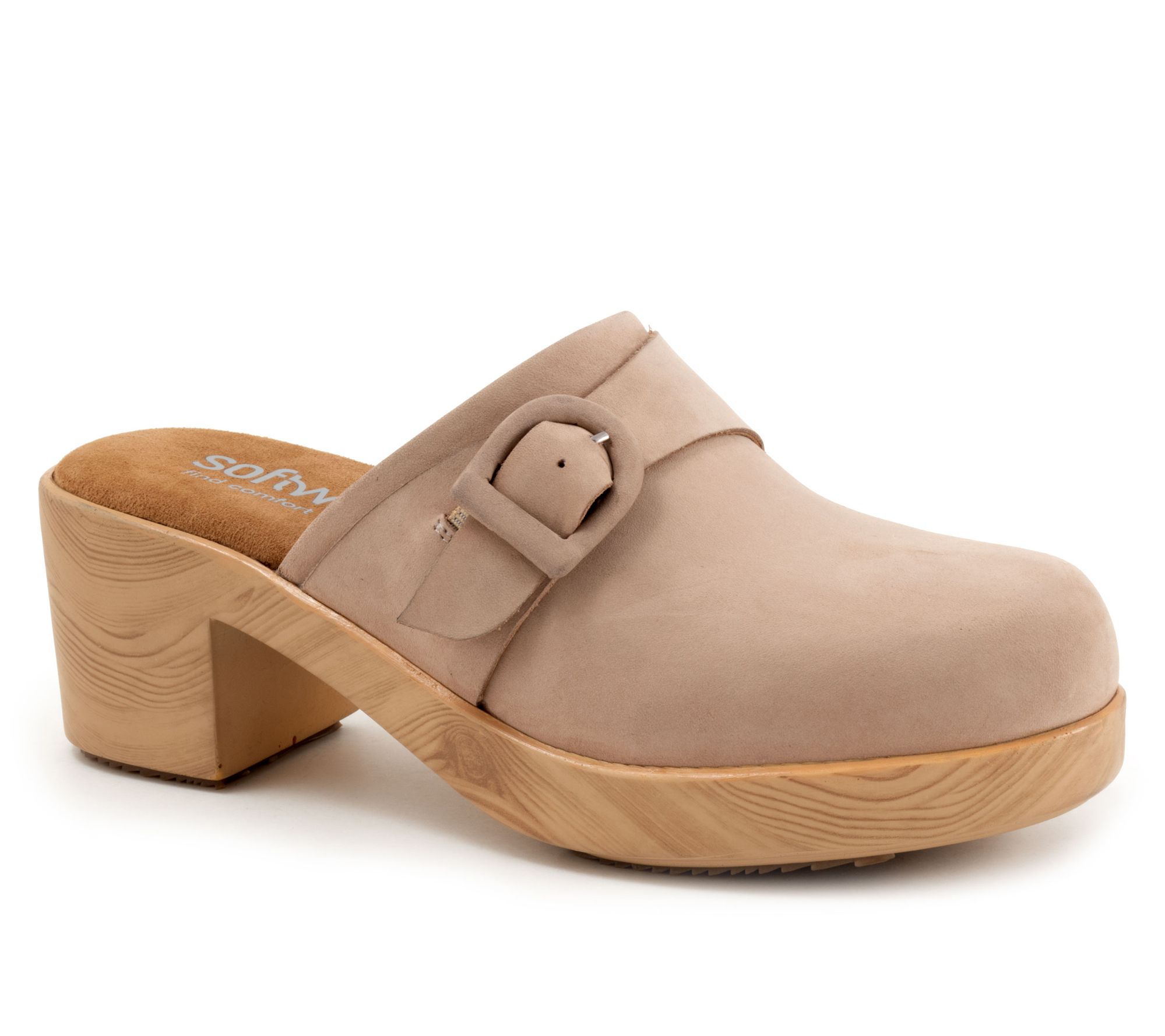 Softwalk Ferrara Leather Clog