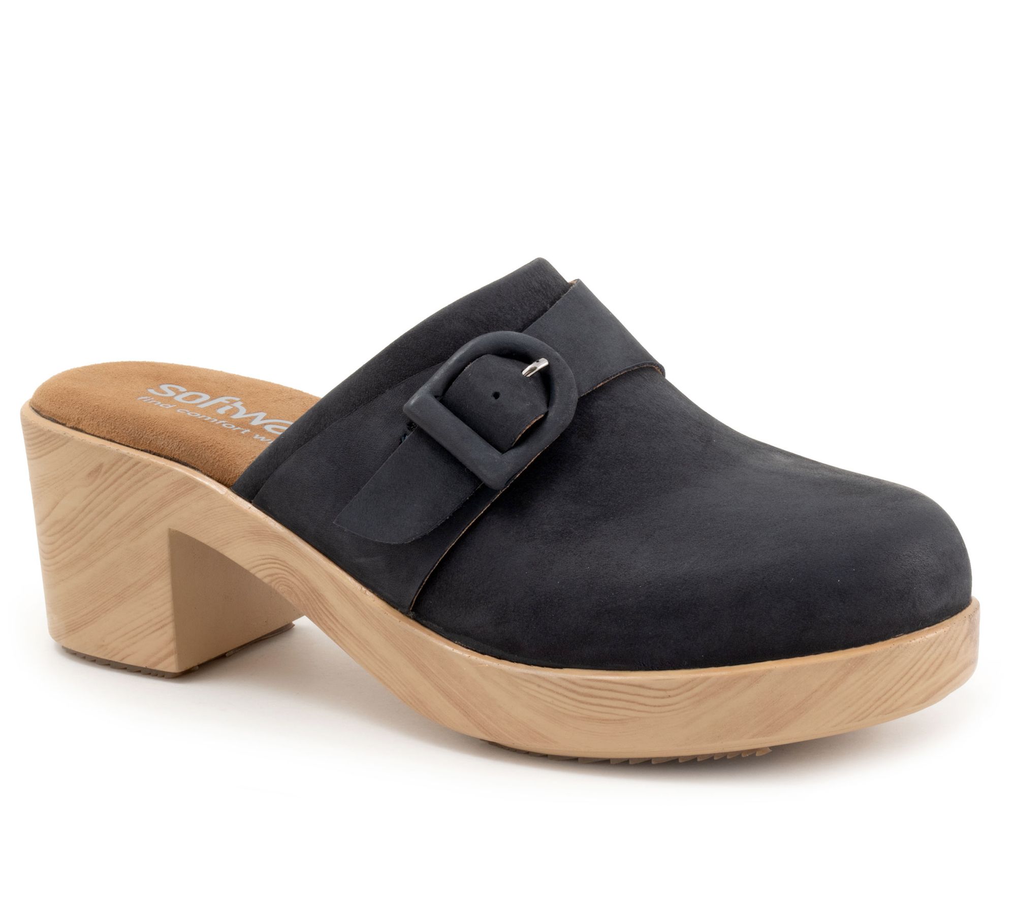 Softwalk Ferrara Leather Clog