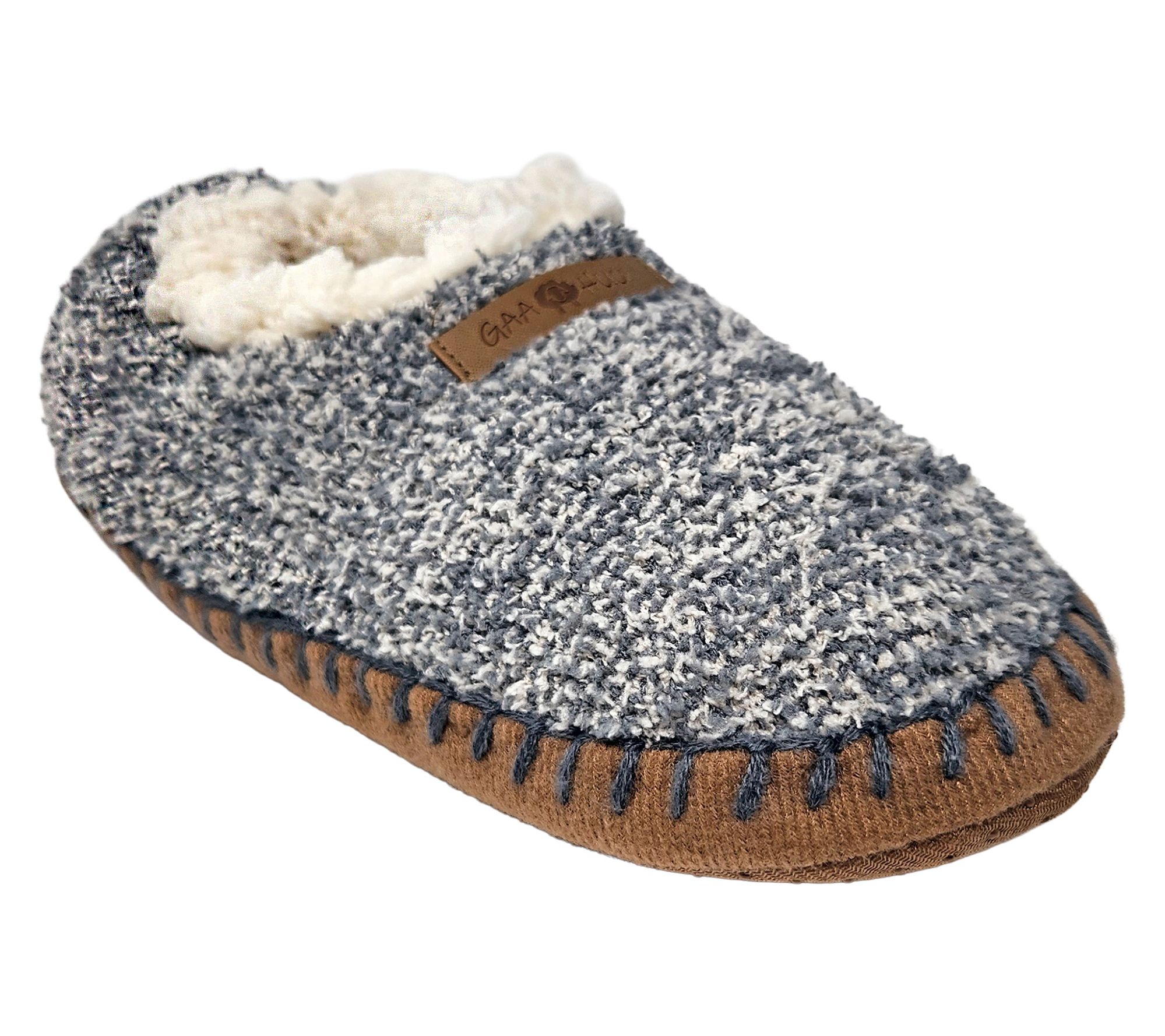 Gaahuu Women's Cozee Yarn Moccasin Slipper