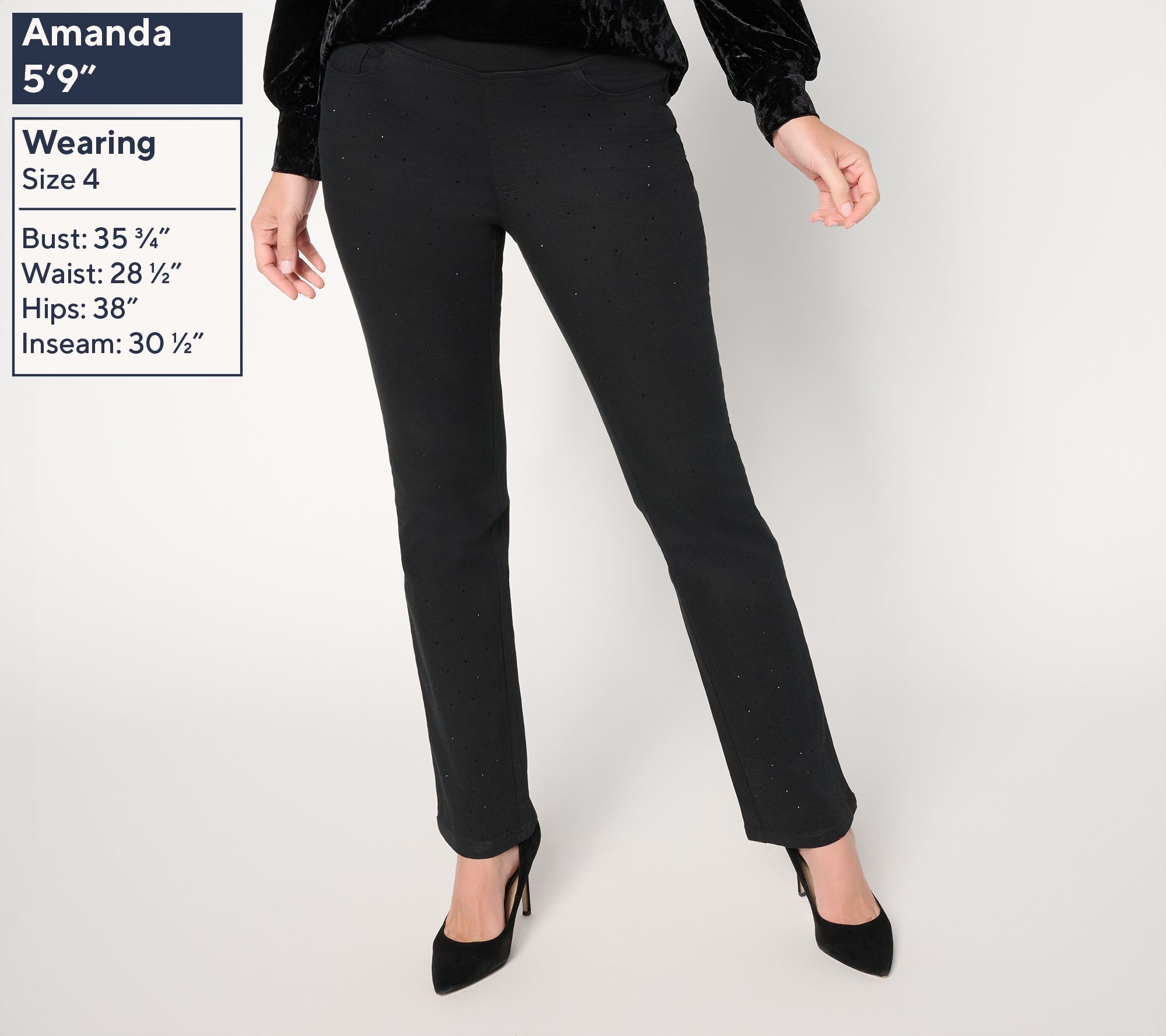 Belle by Kim Gravel Regular TripleLuxeTwill Tonal Twinkle Baby Boot Jean