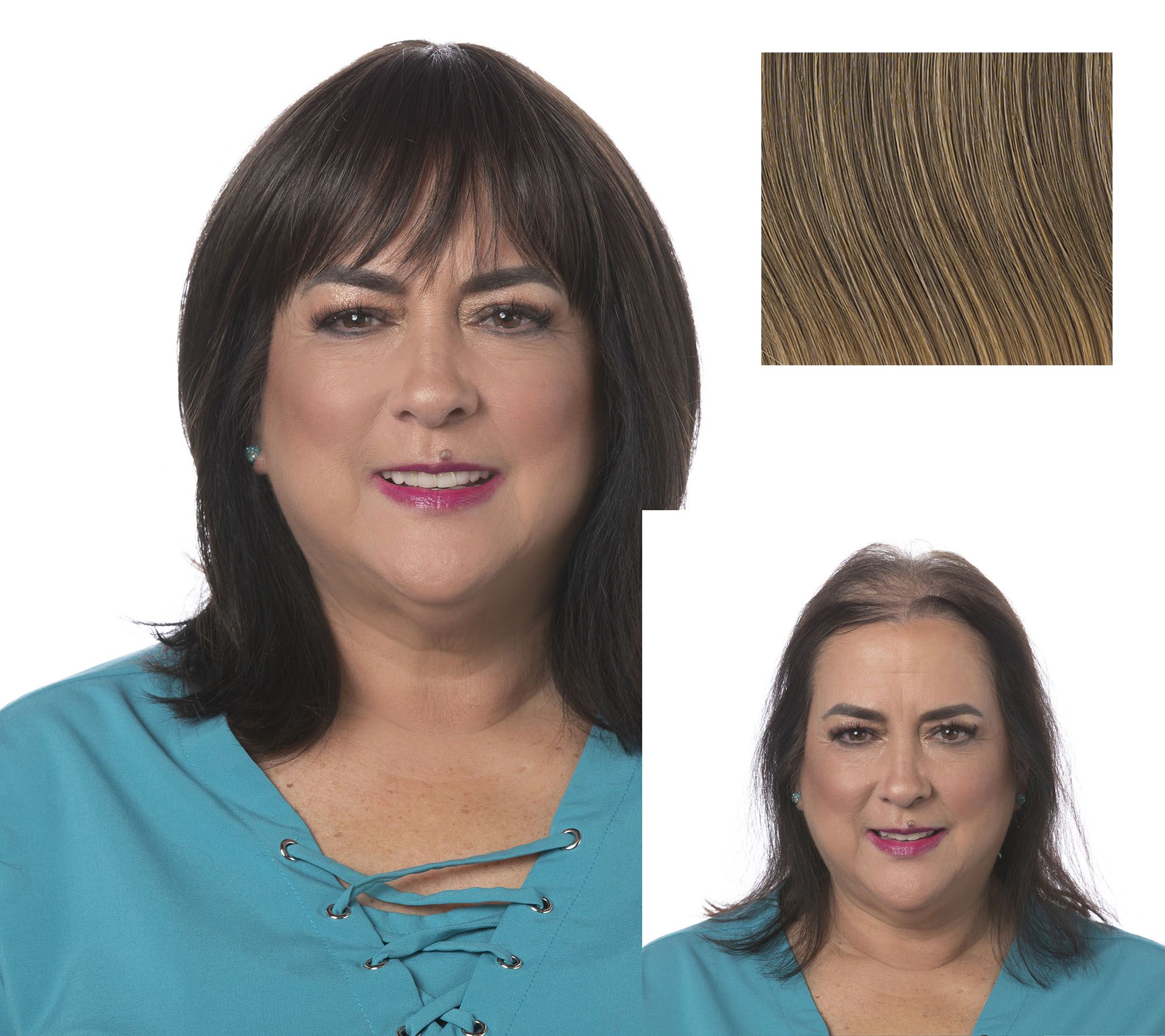 Toni Brattin Faux Filler Ultimate Straight Hair Topper