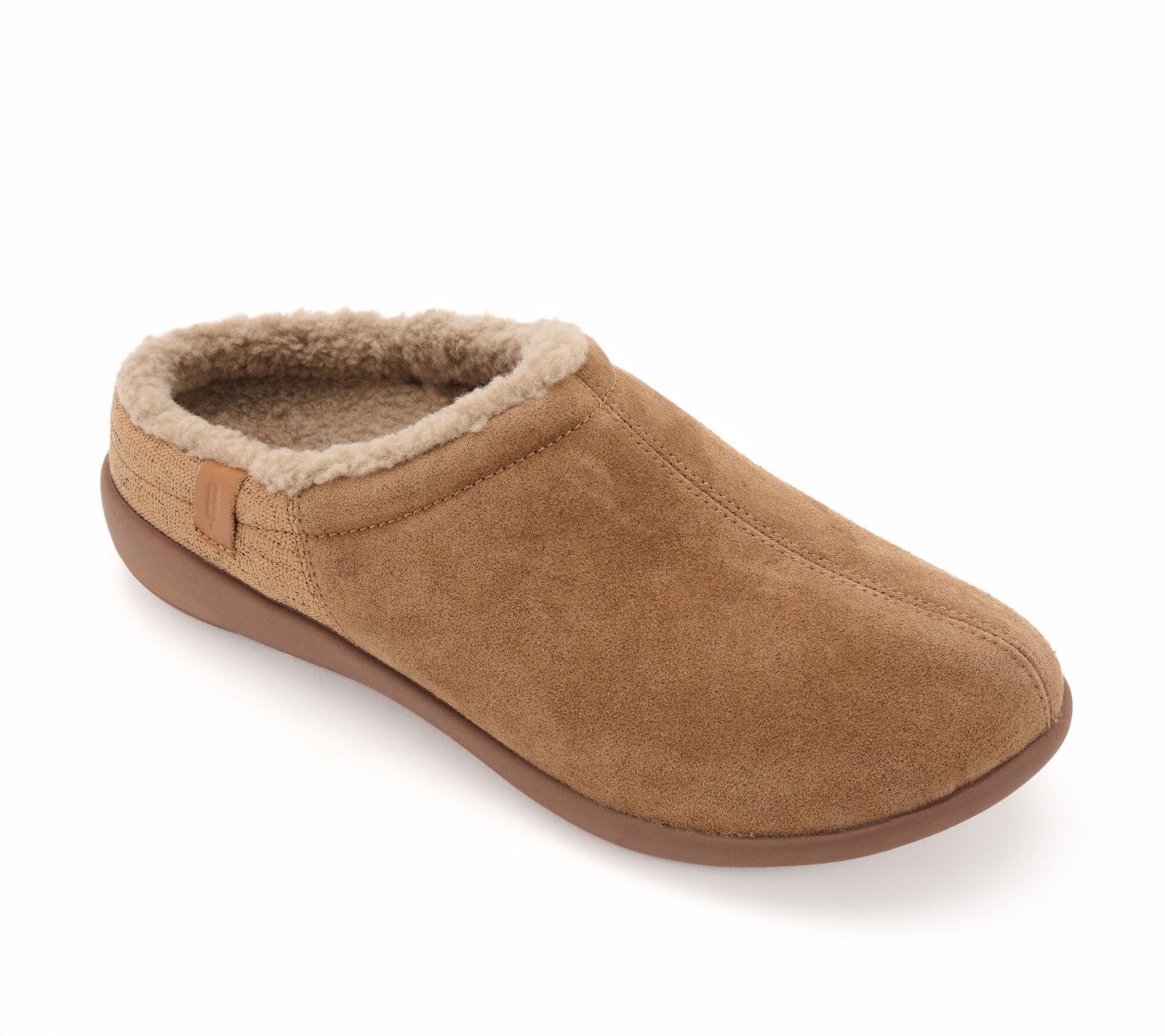 Revitalign Orthodic Mens Suede Cozy Lined Slippers Legacy Slipper