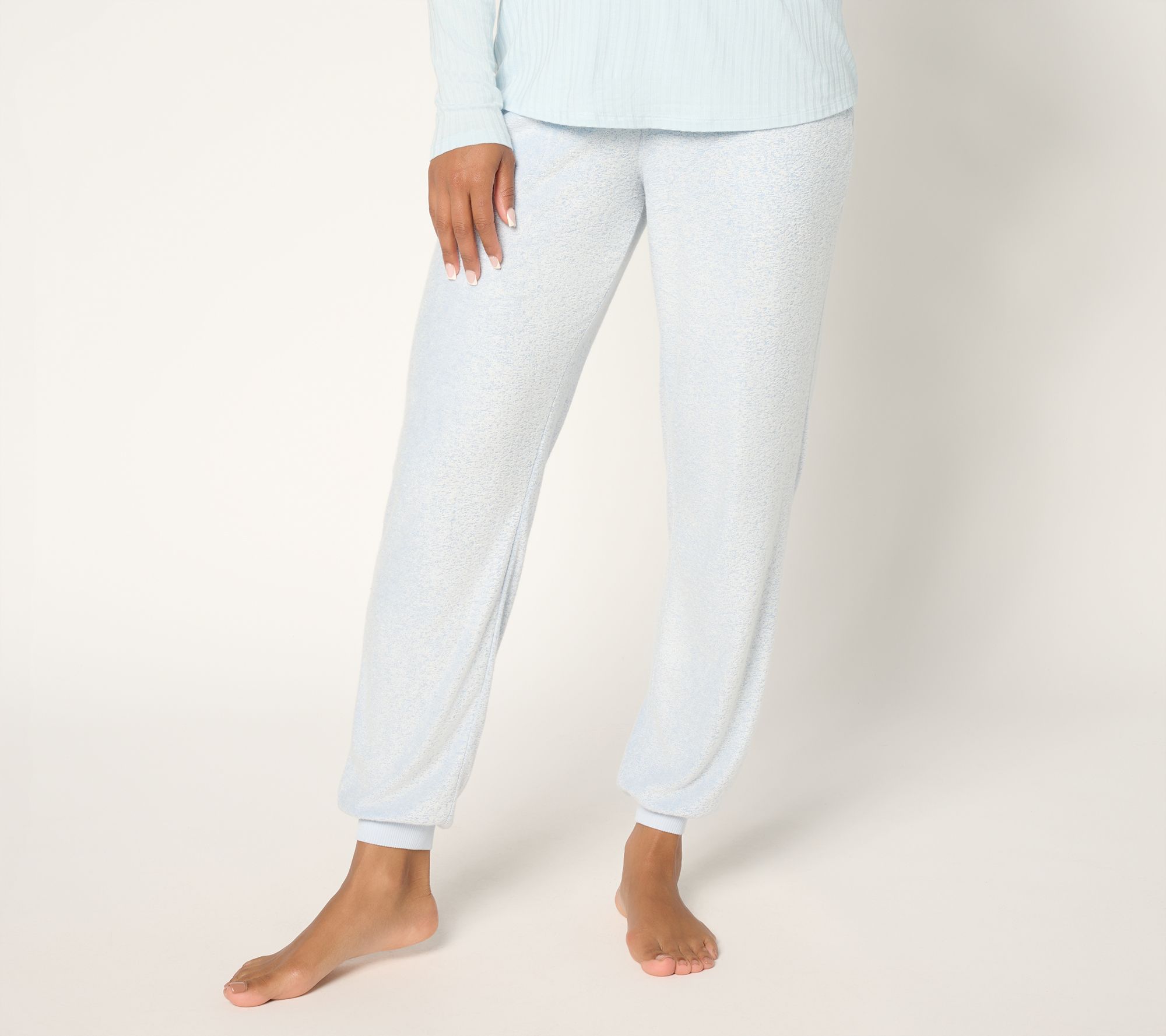 "As Is" Modern Soul Comfort Soul Knit Fleece Jogger with Pockets