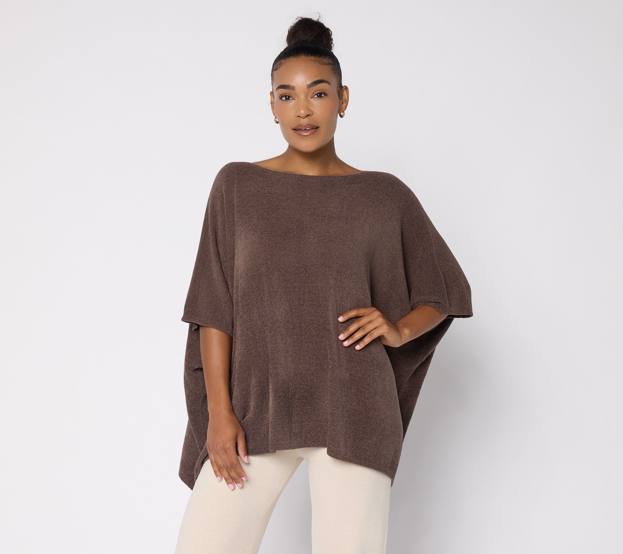 Barefoot Dreams CozyChic Ultra Lite Boatneck Poncho