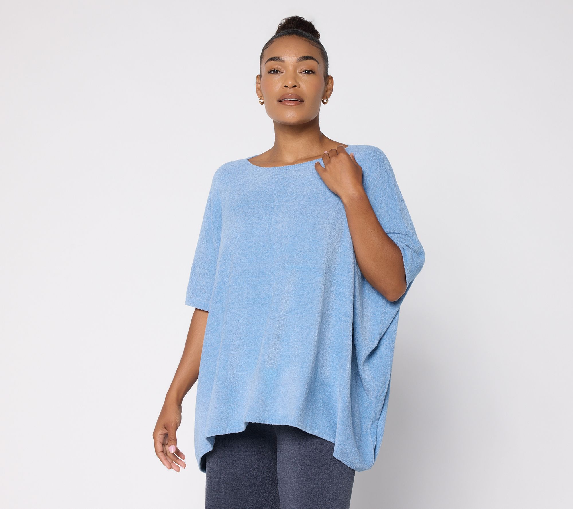 Barefoot Dreams CozyChic Ultra Lite Boatneck Poncho