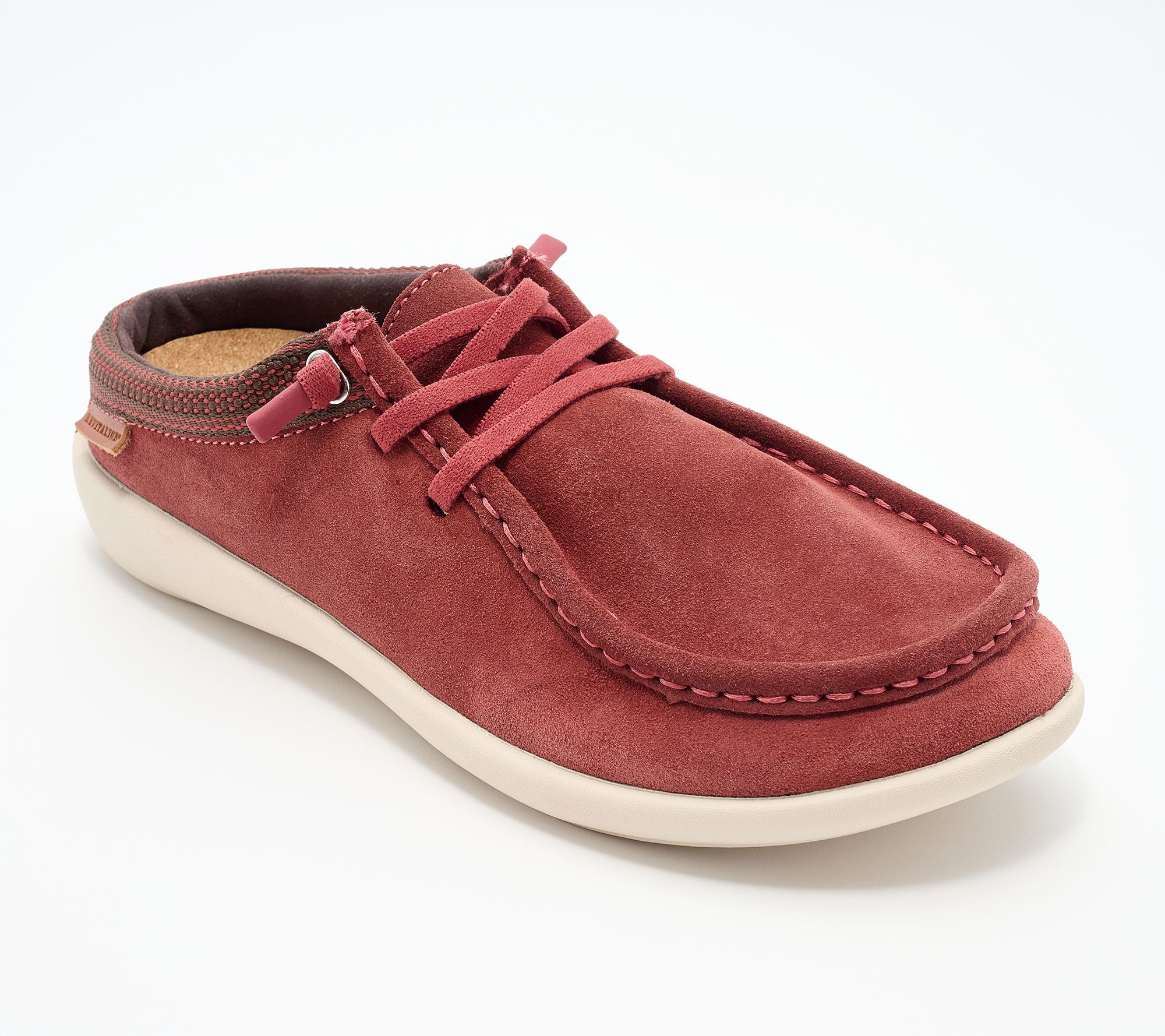 Revitalign Orthotic Suede Mules - Carefree Bluff