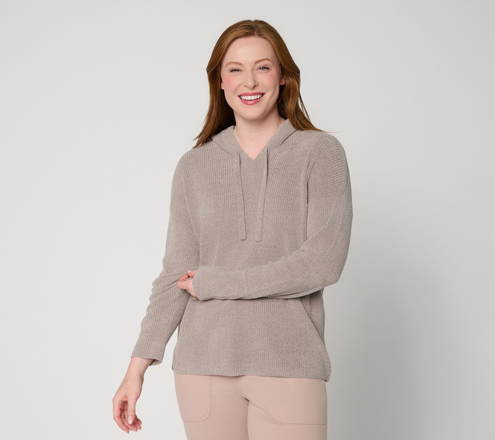 Barefoot Dreams CozyChic Ultra Lite Rib Hoodie