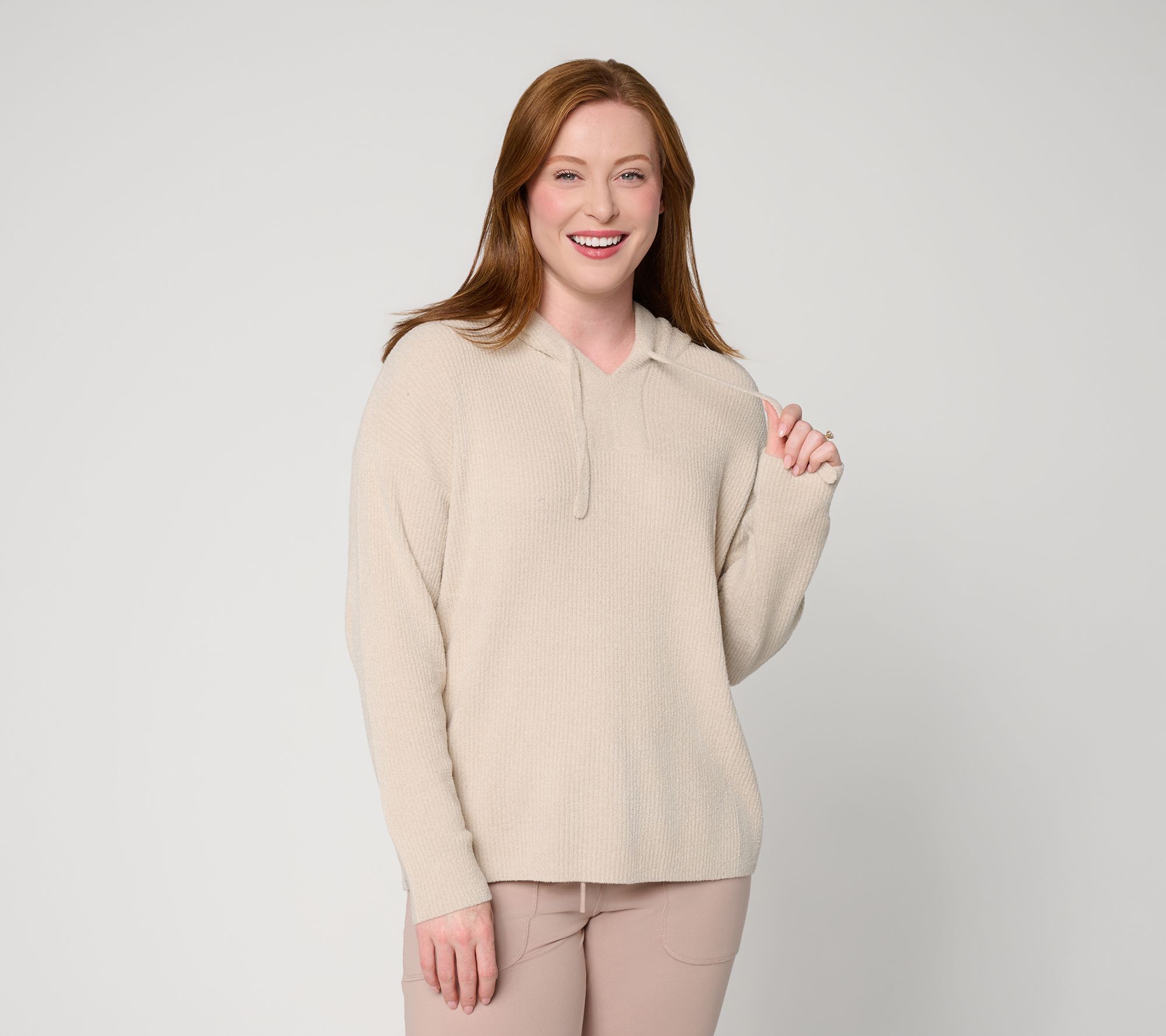 Barefoot Dreams CozyChic Ultra Lite Rib Hoodie