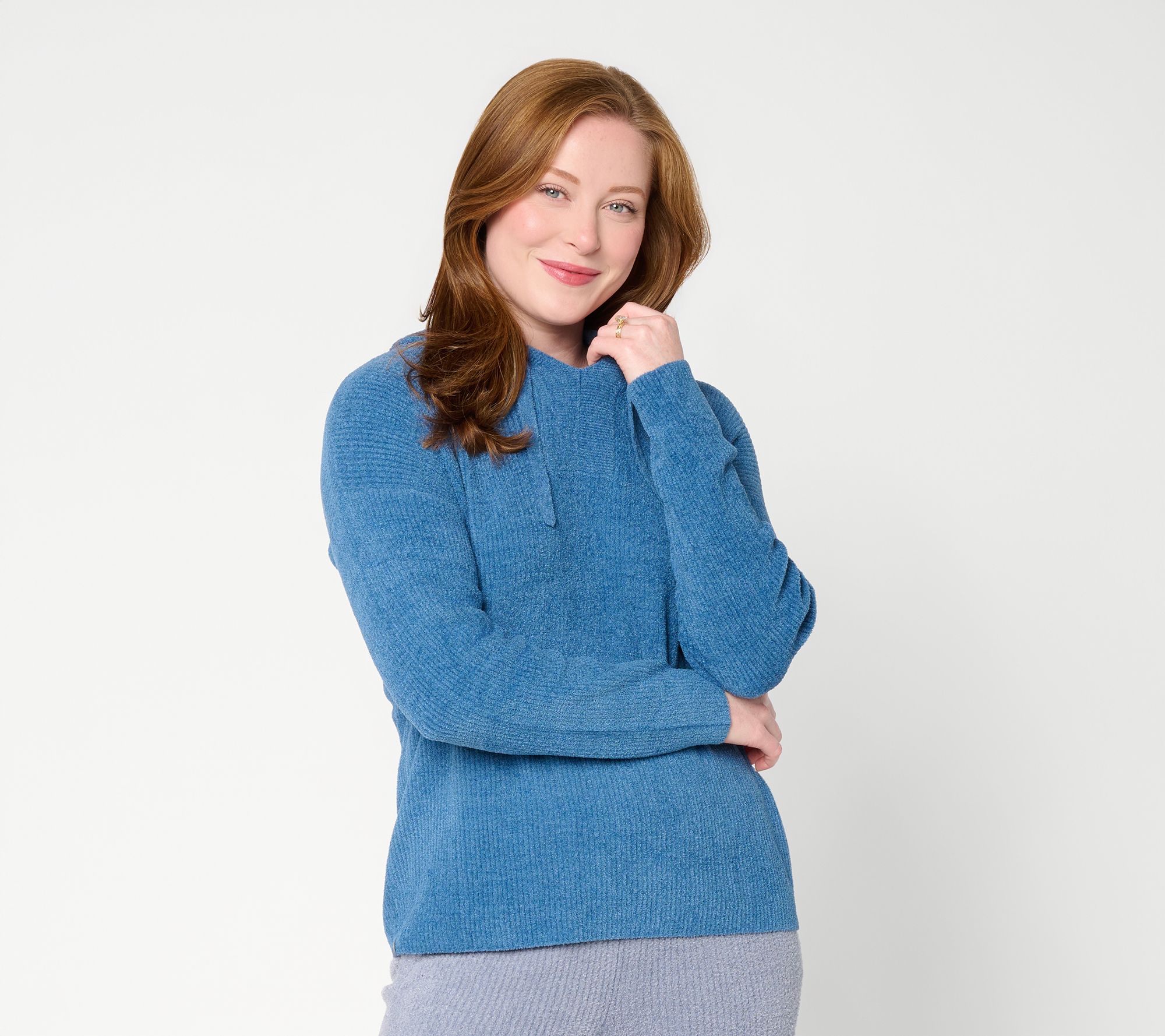Barefoot Dreams CozyChic Ultra Lite Rib Hoodie
