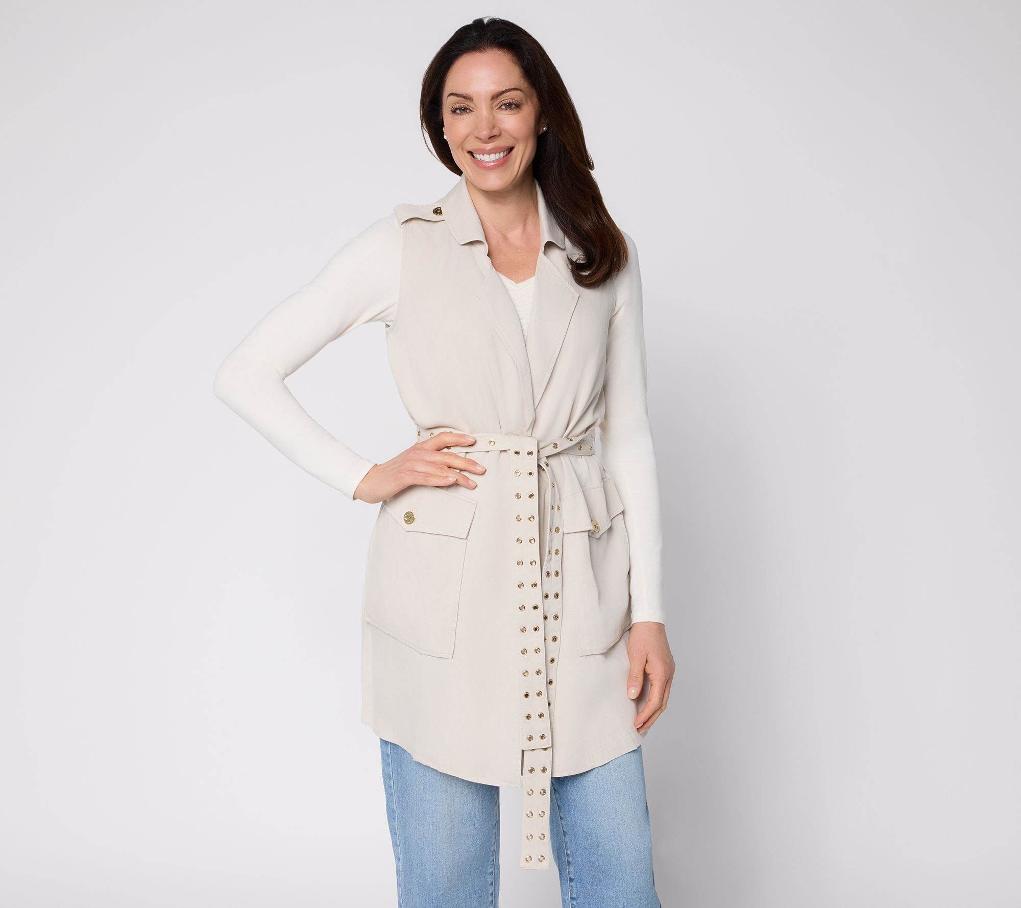 Easee by Aimee Kestenberg Lyocell Utility Vest