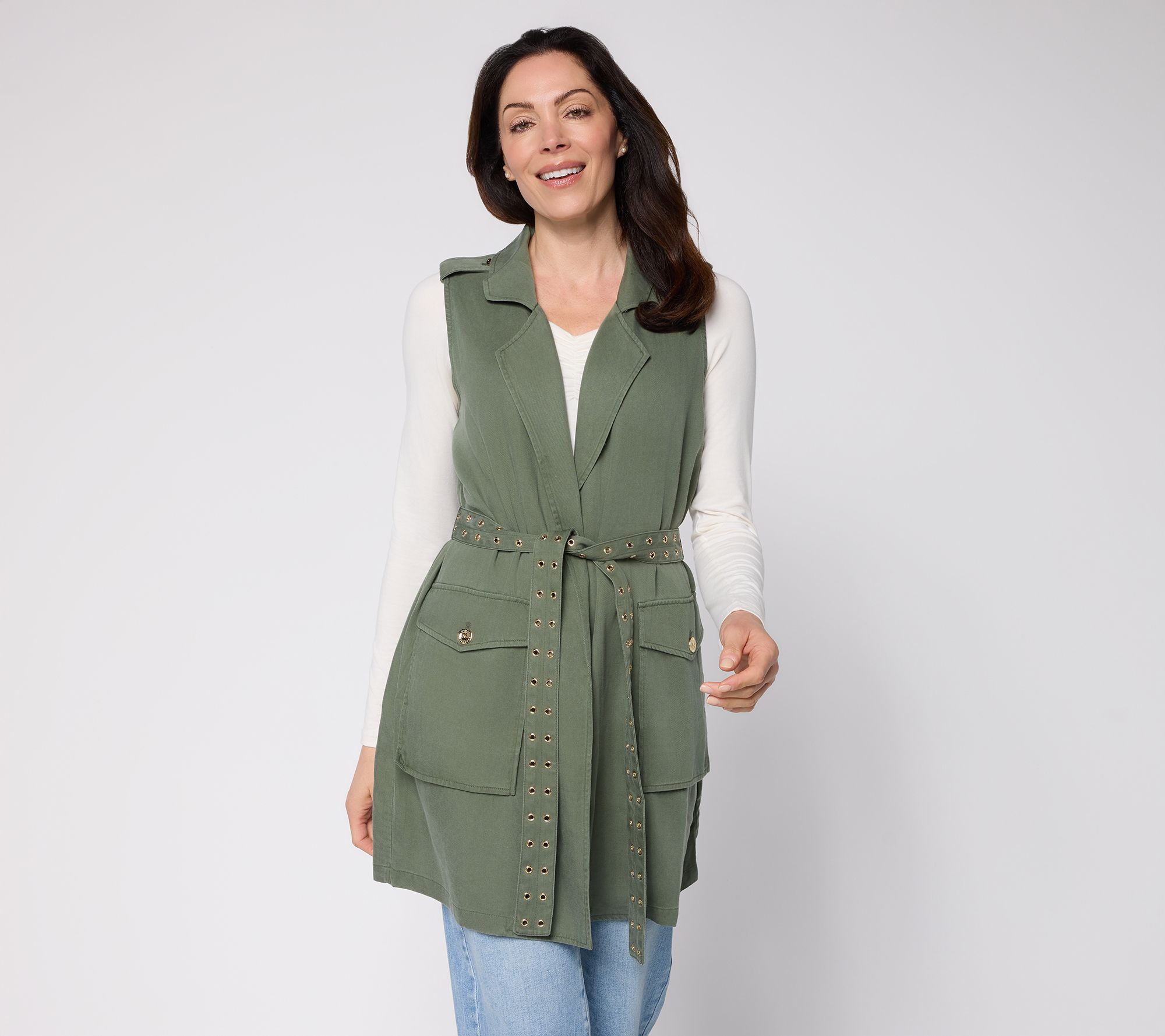 Easee by Aimee Kestenberg Lyocell Utility Vest