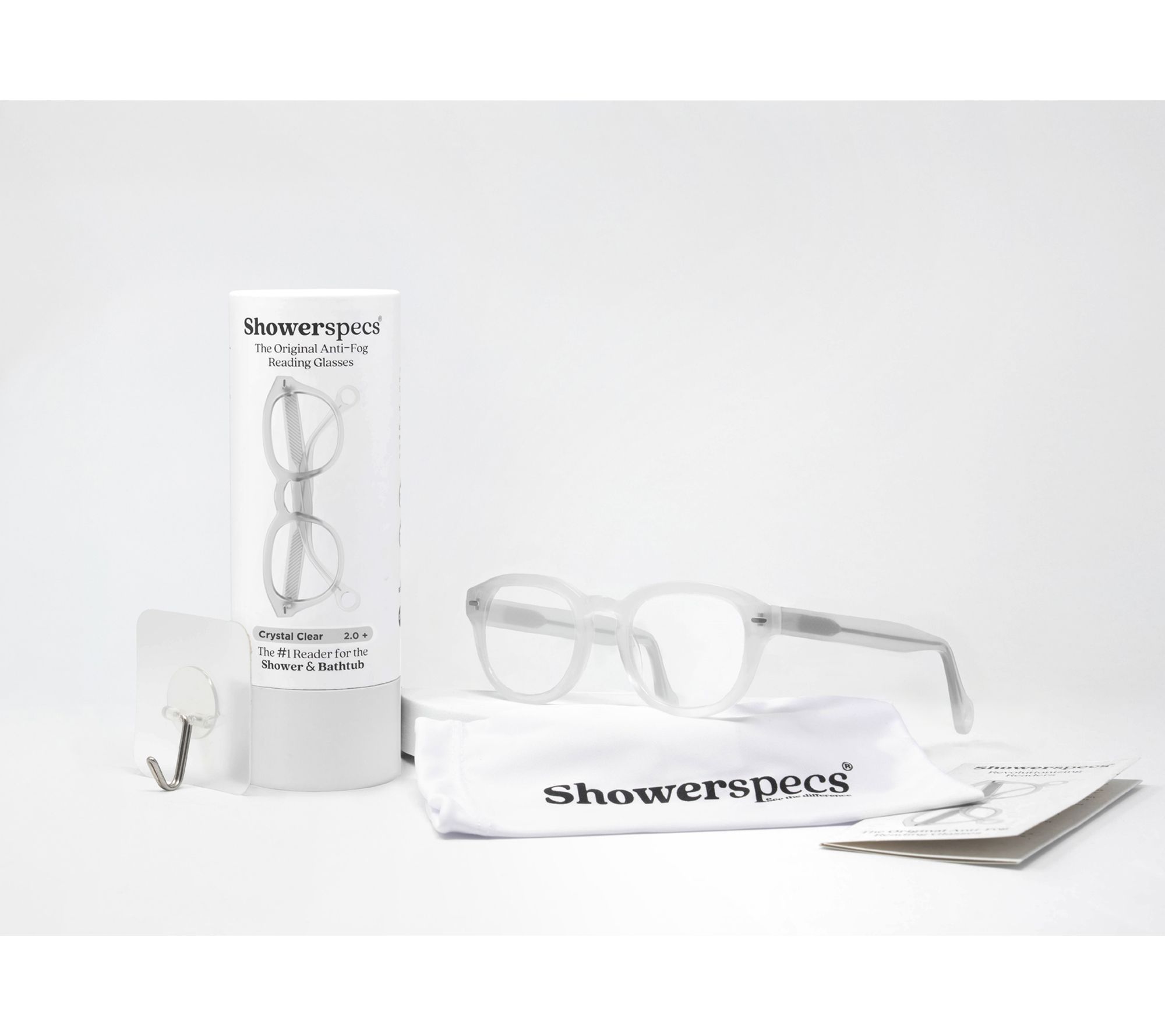 Showerspecs Anti-Fog Readers, 2.0-2.5
