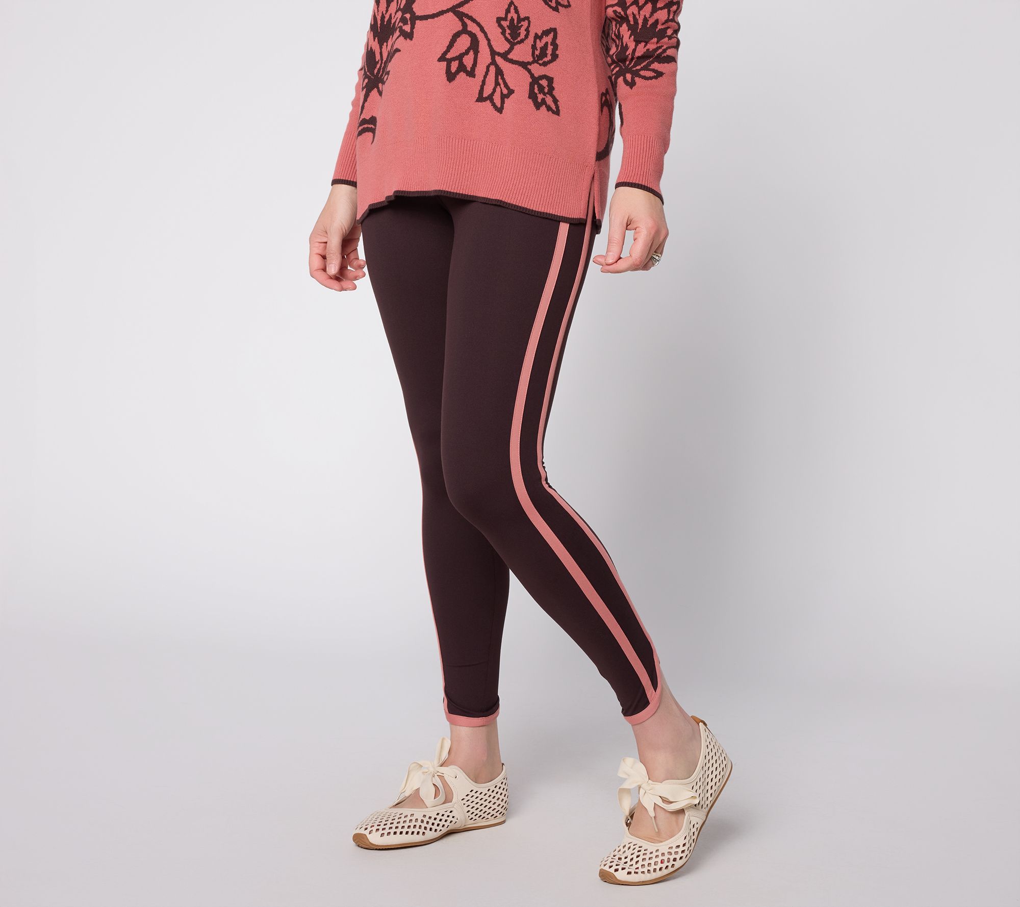 Belle Body by Kim Gravel Regular Double Stripe Sport Legging
