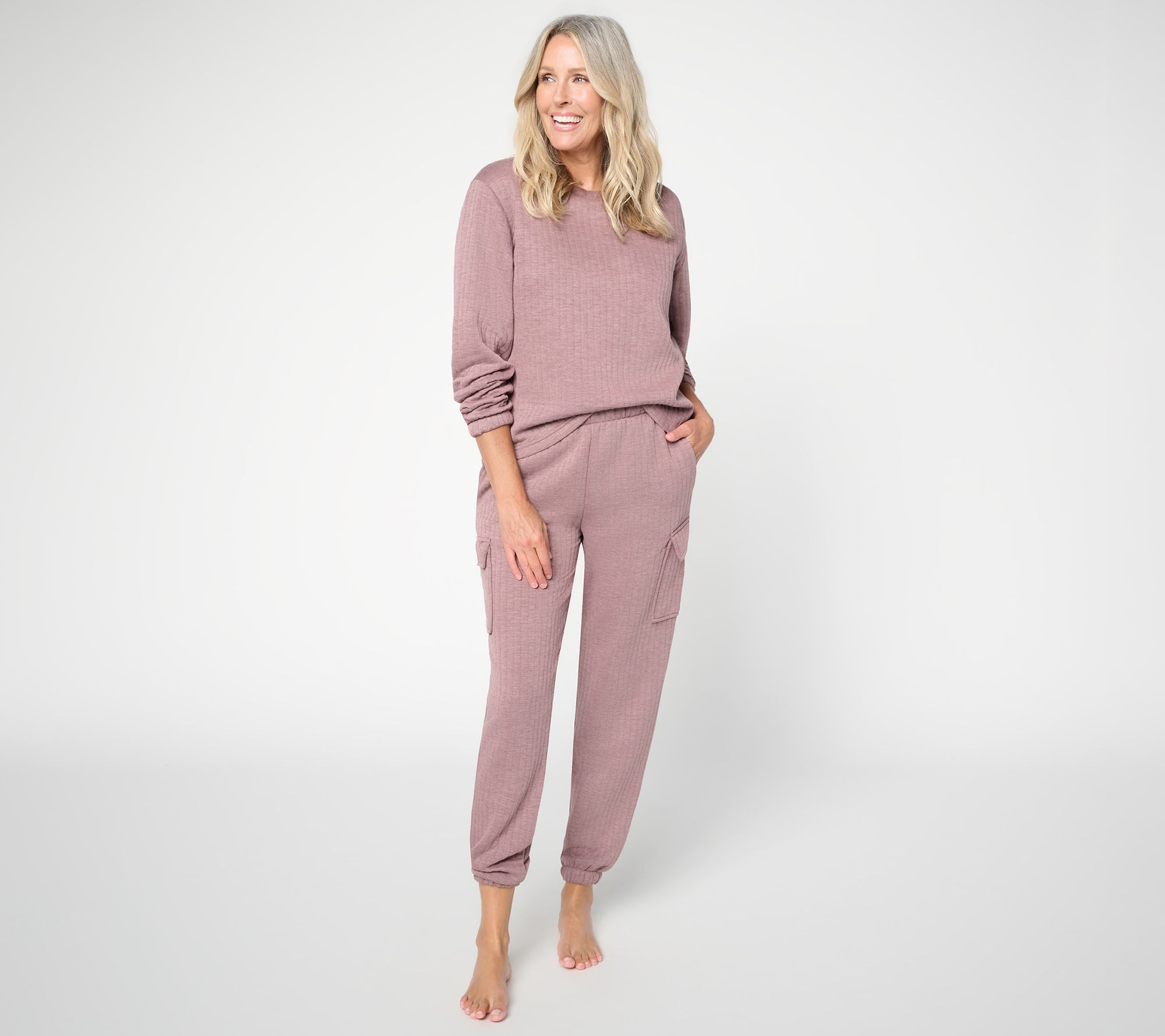 Berkshire Homewear Triple Knit Pullover & Cargo Set