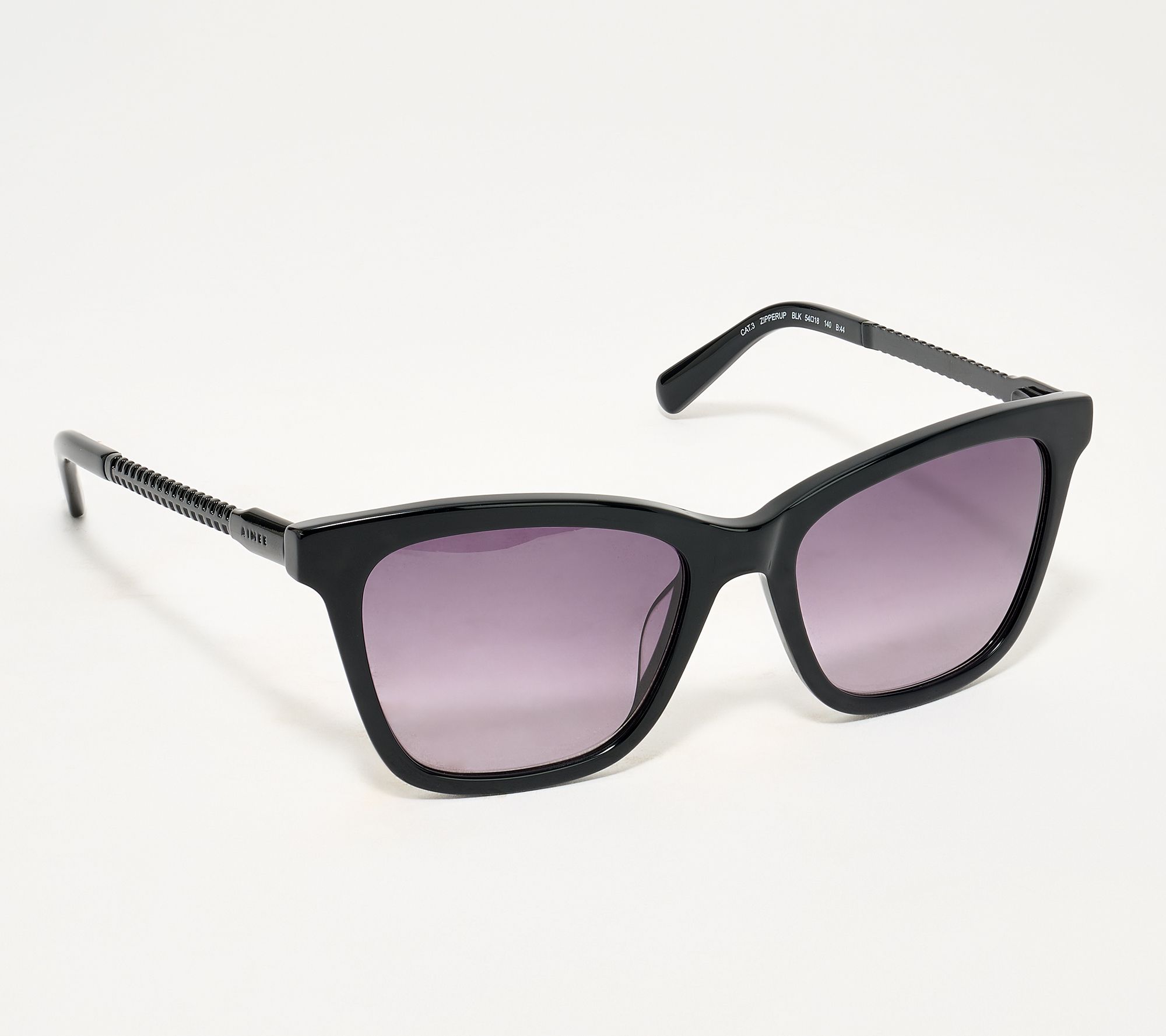 Aimee Kestenberg Zipper Up Square Sunglasses