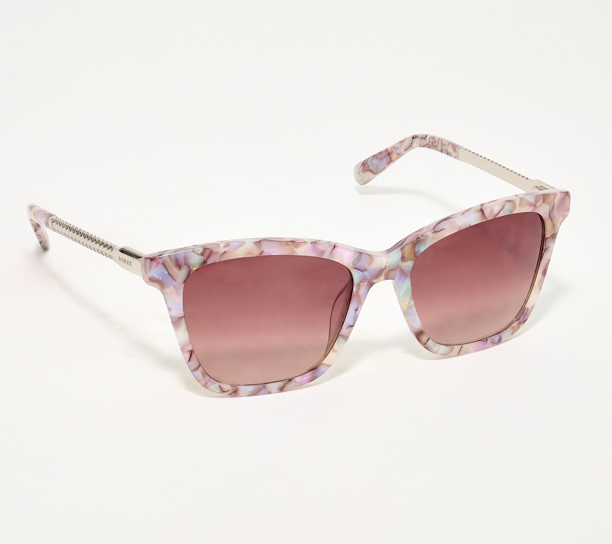Aimee Kestenberg Zipper Up Square Sunglasses