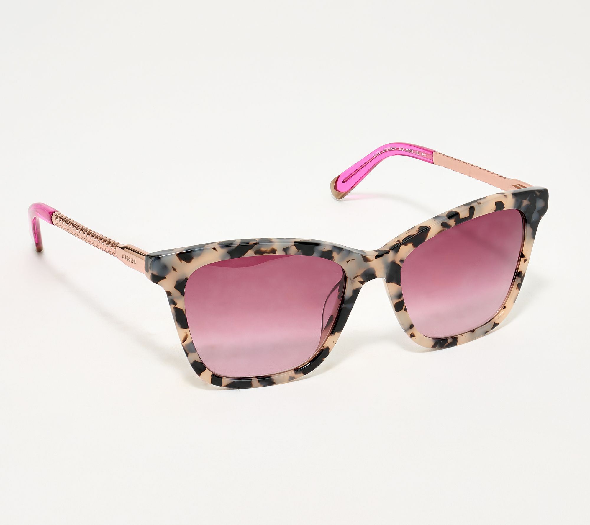 Aimee Kestenberg Zipper Up Square Sunglasses