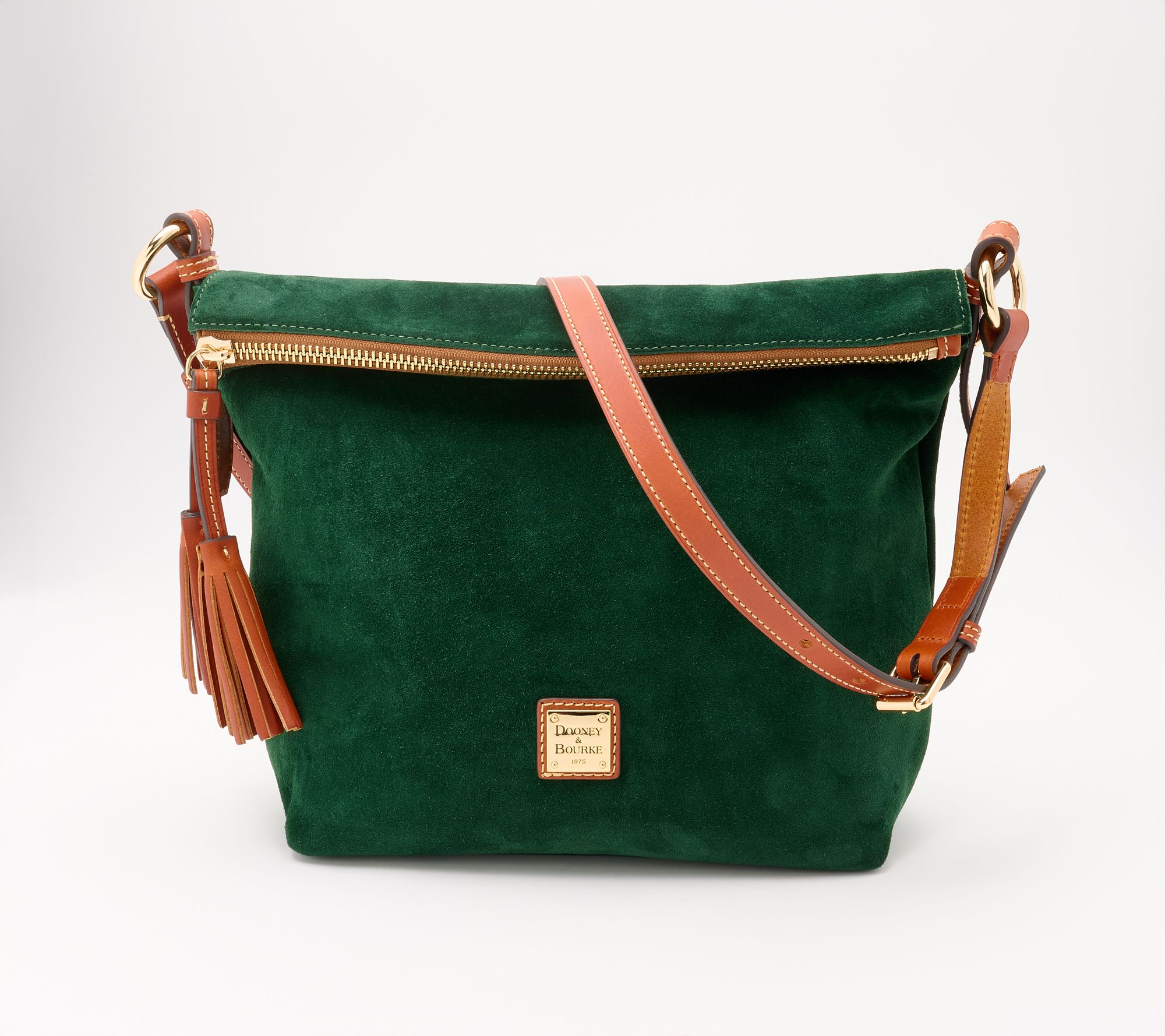  Dooney & Bourke Suede Small Dixon Crossbody