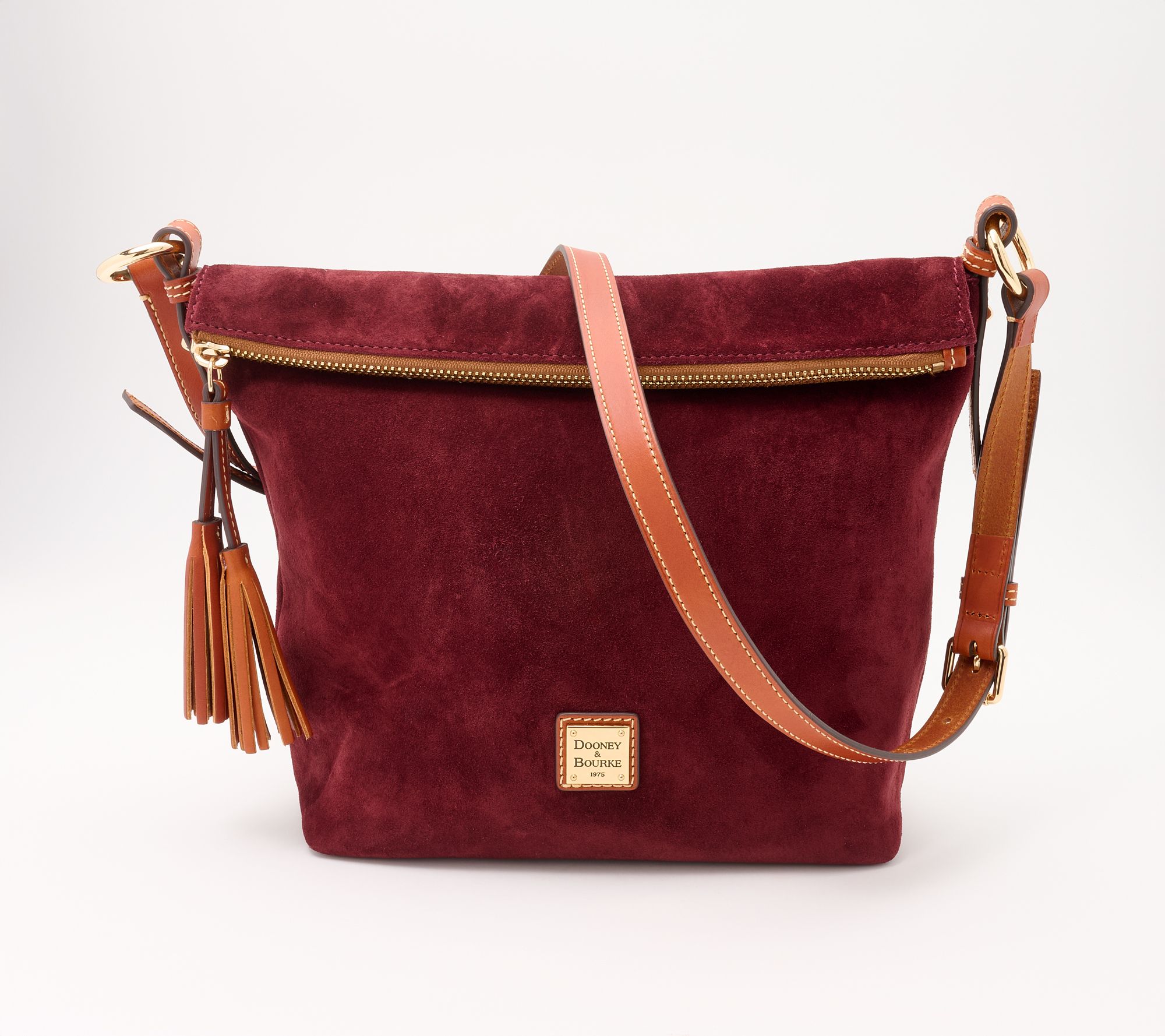 Dooney & Bourke Suede Small Dixon Crossbody
