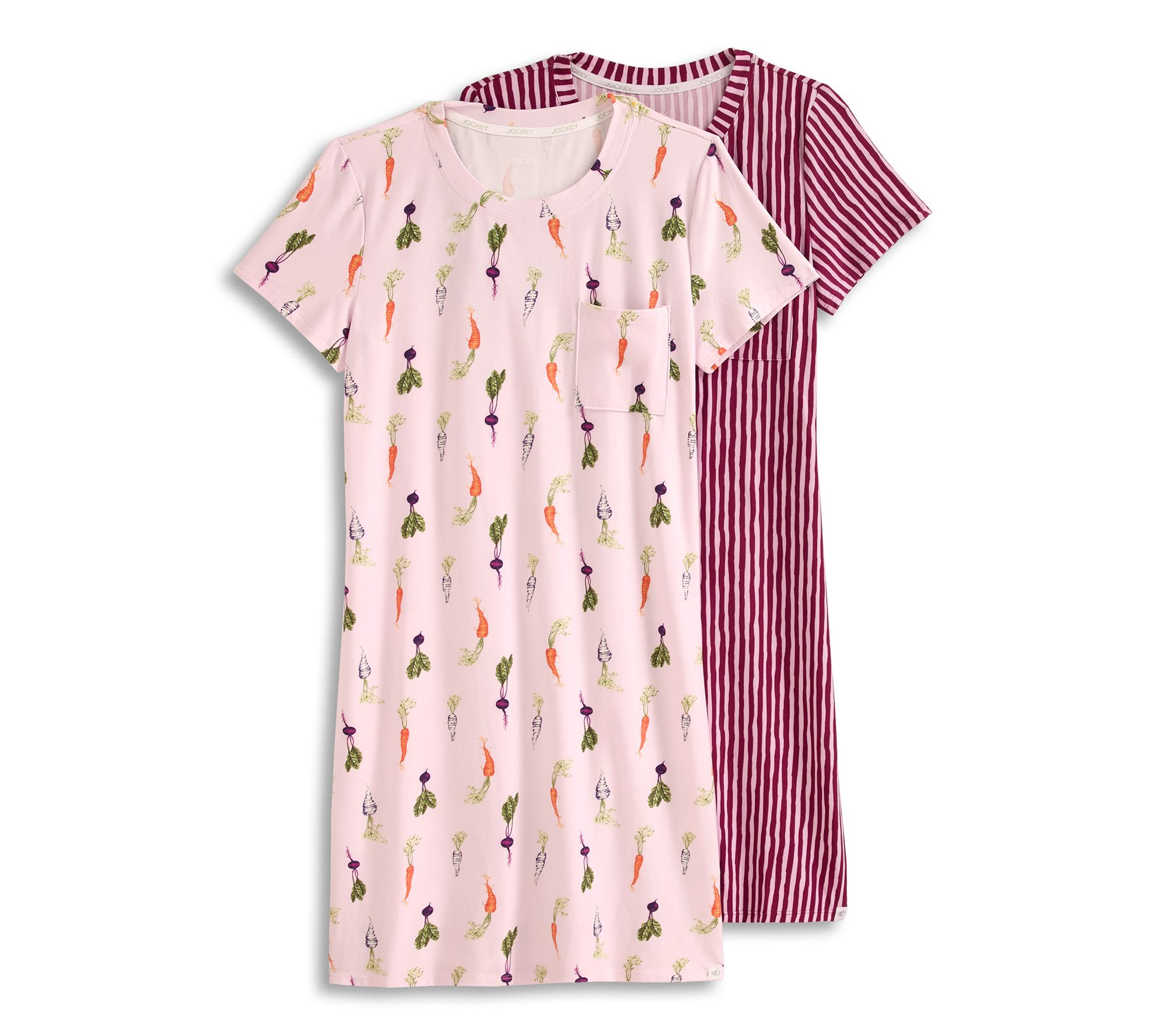 "As Is" Jockey 2pk Soft Cool Sleepshirt
