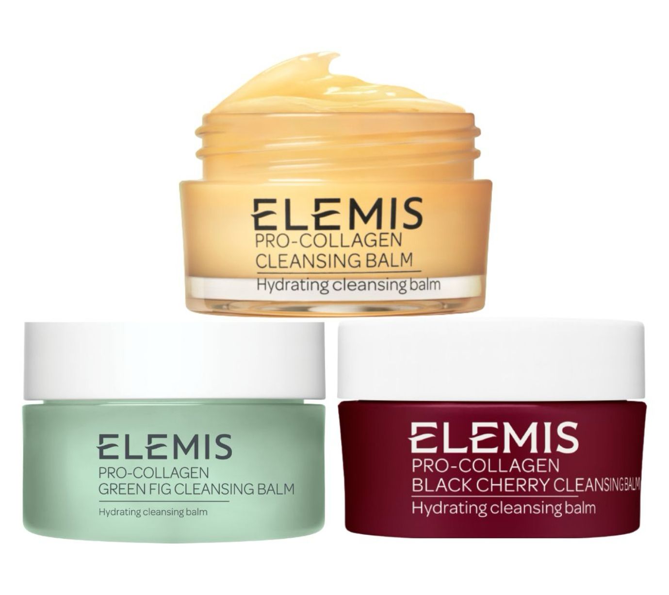 ELEMIS Pro-Collagen Cleansing Balm Multi Travel Trio