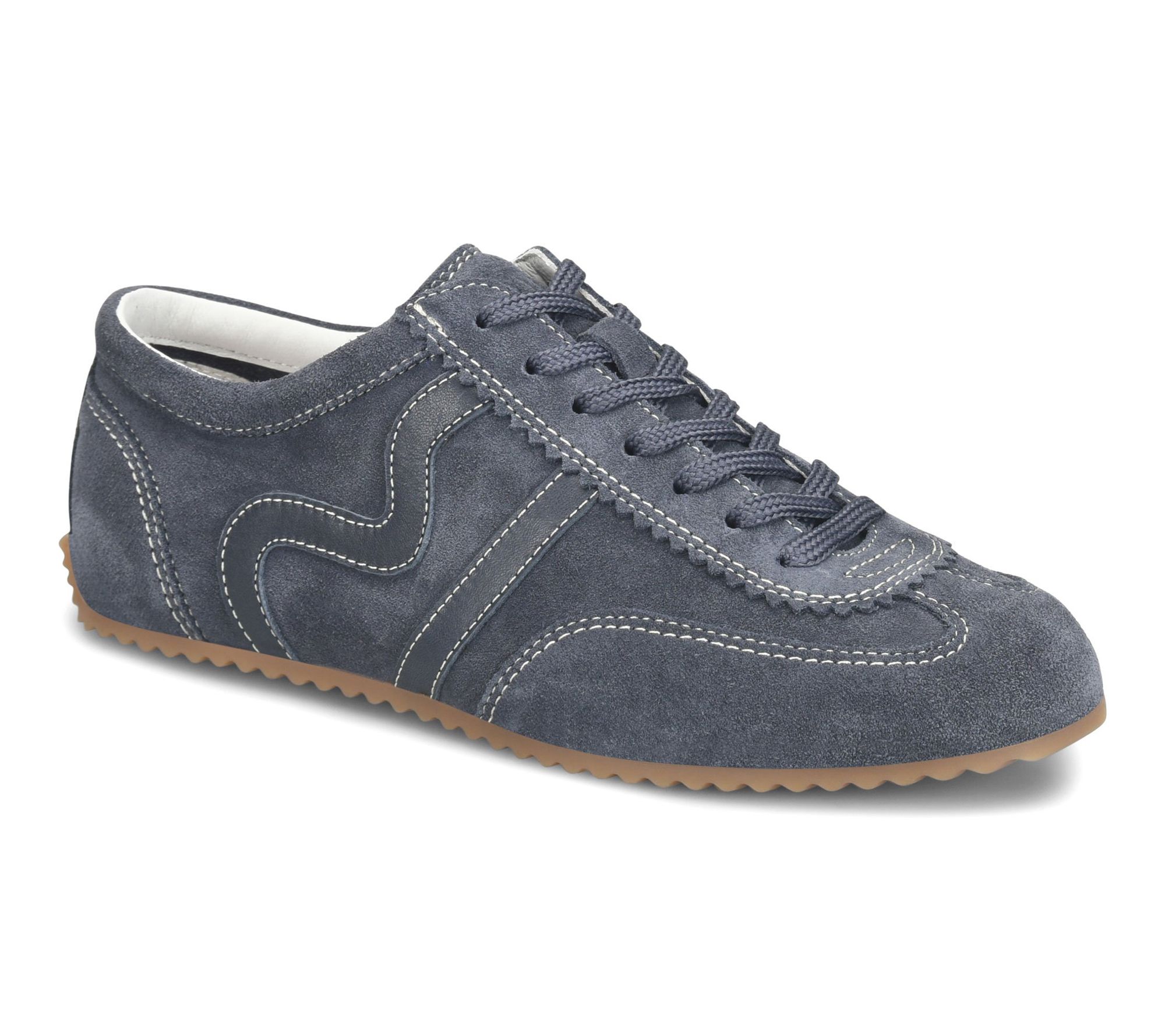Sofft Slim Suede Sneaker - Aubree