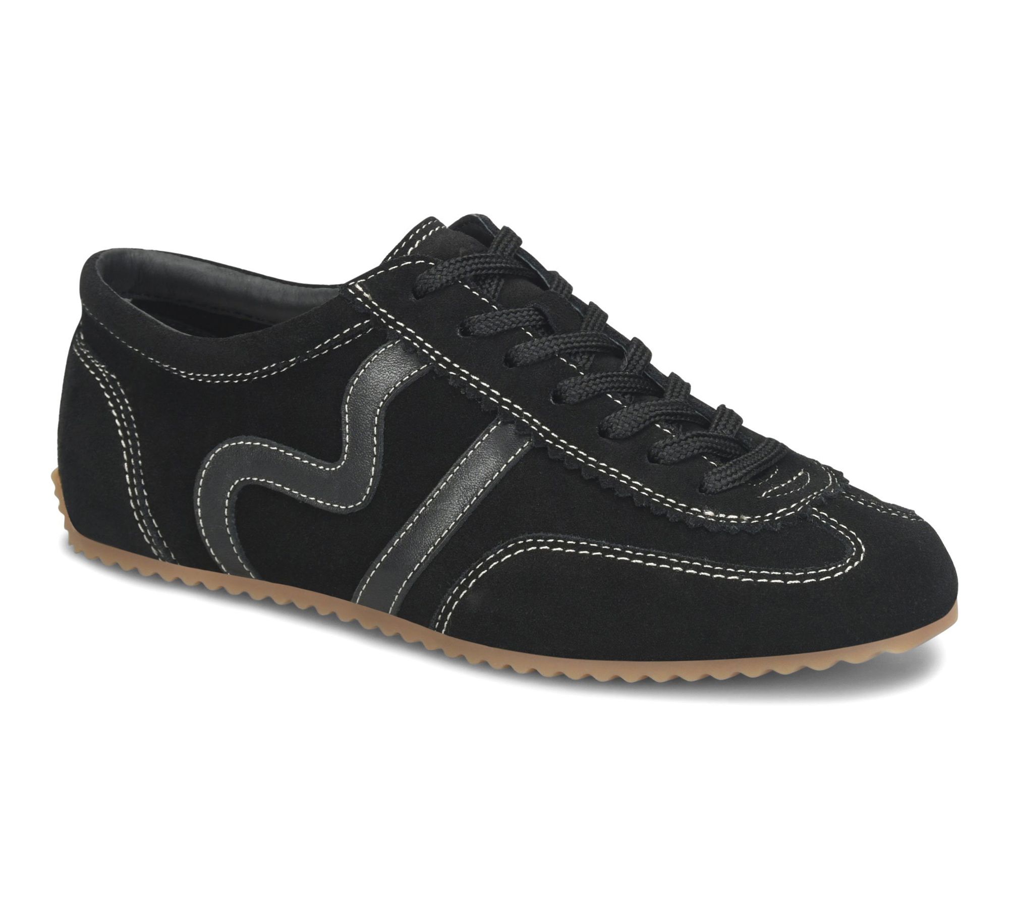 Sofft Slim Suede Sneaker - Aubree