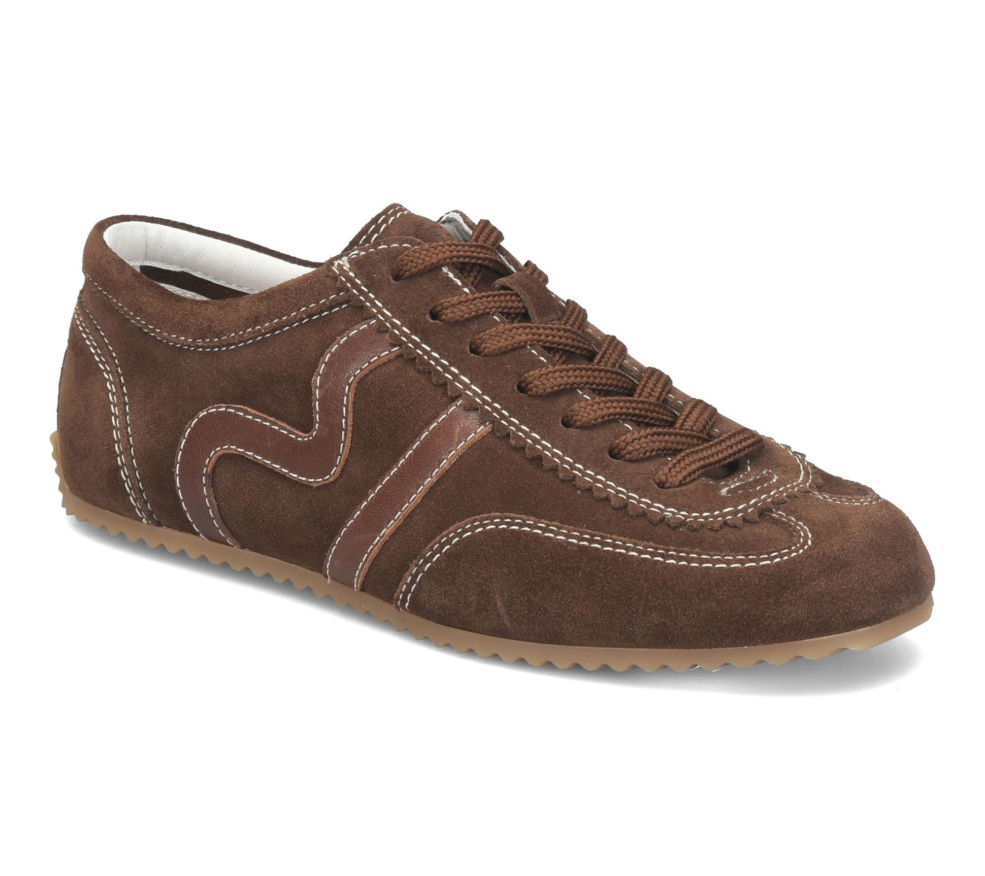 Sofft Slim Suede Sneaker - Aubree