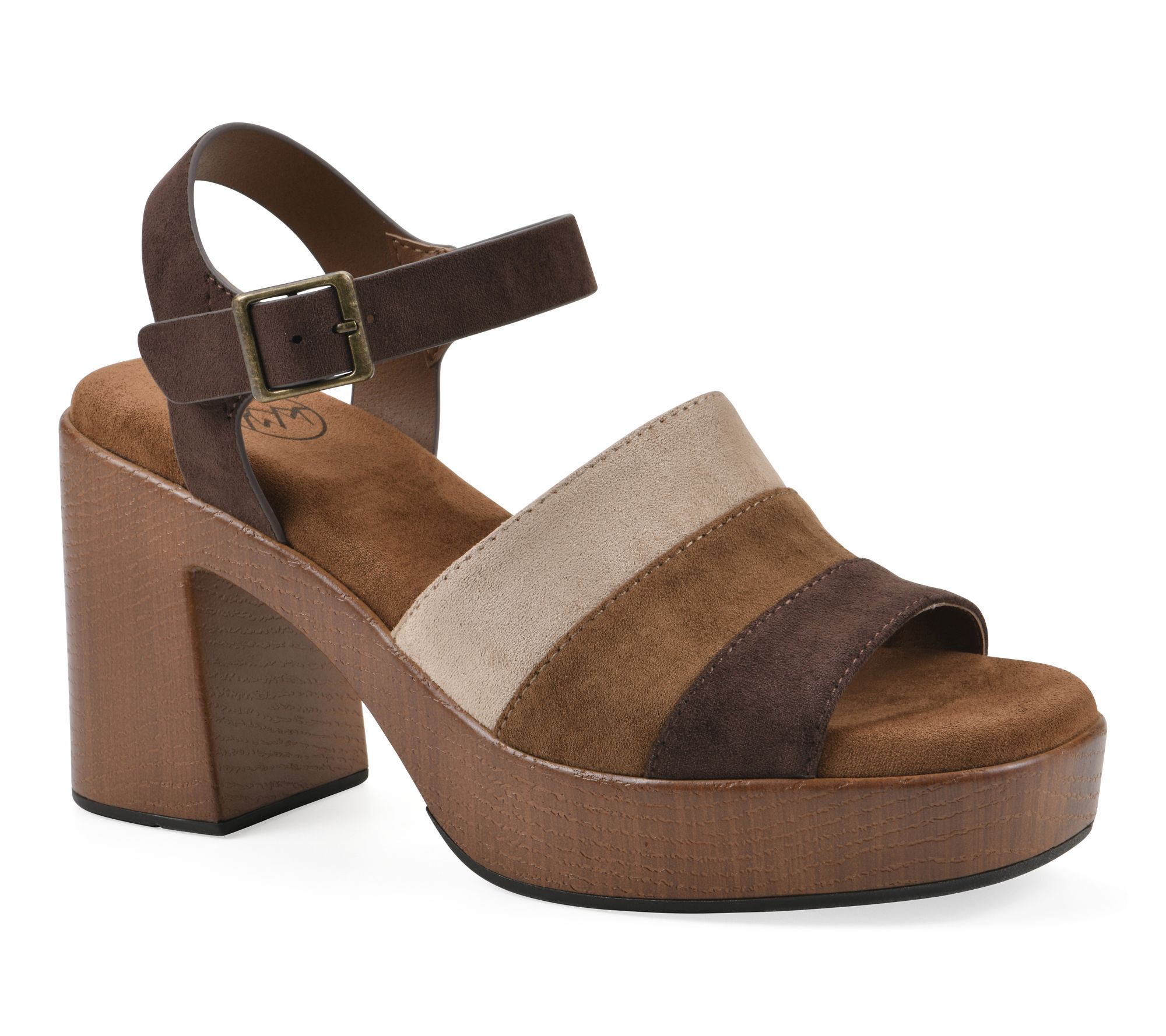 White Mountain Platform Heel Sandal - Barrette