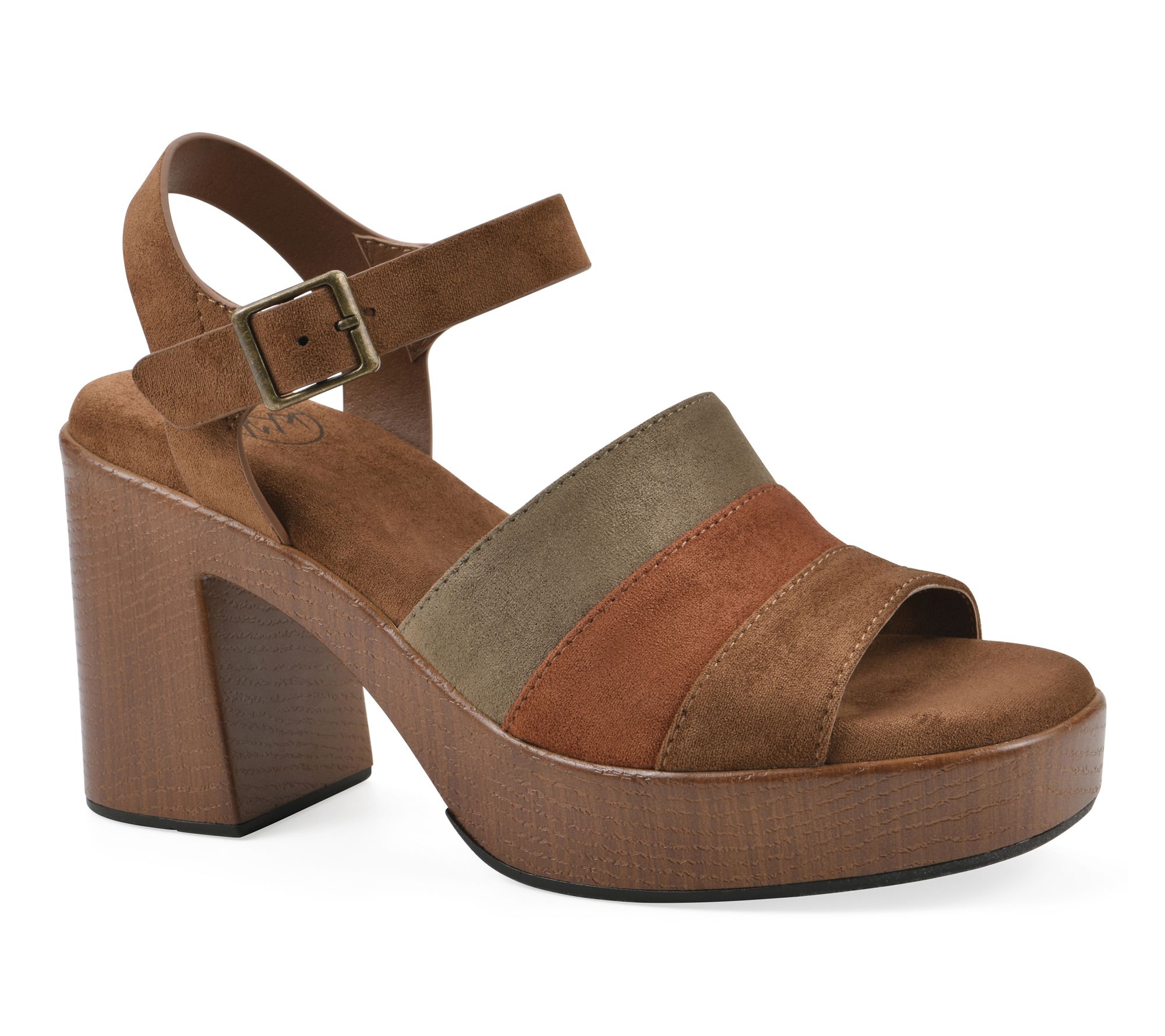 White Mountain Platform Heel Sandal - Barrette