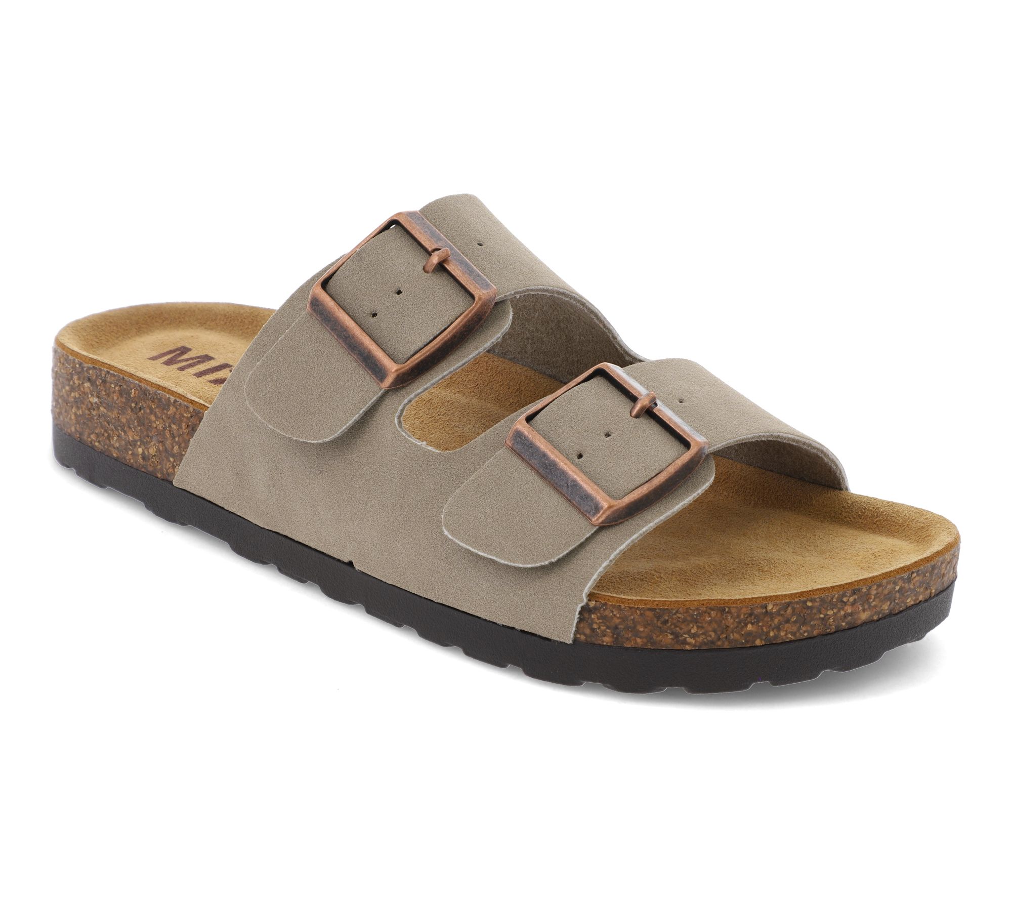 MIA Double Strap Footbed Sandals - Ninah