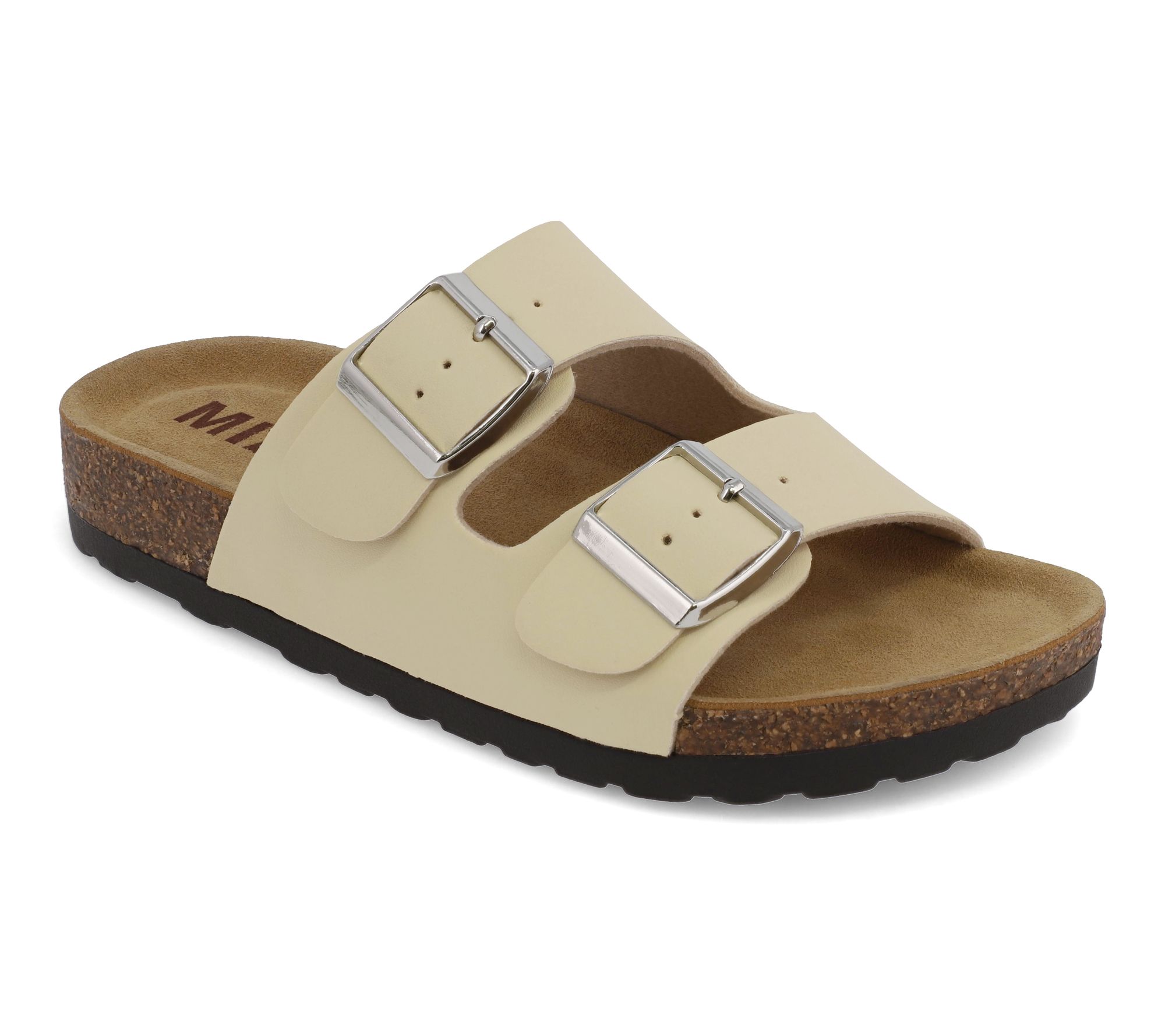 MIA Double Strap Footbed Sandals - Ninah