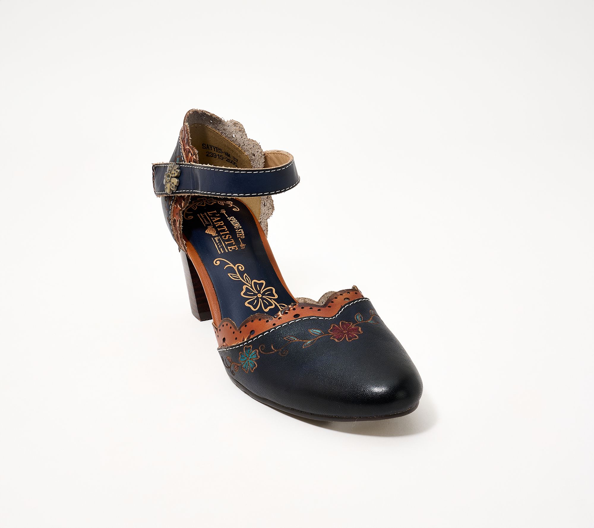 L'Artiste by Spring Step Heeled Mary Jane - SayYes