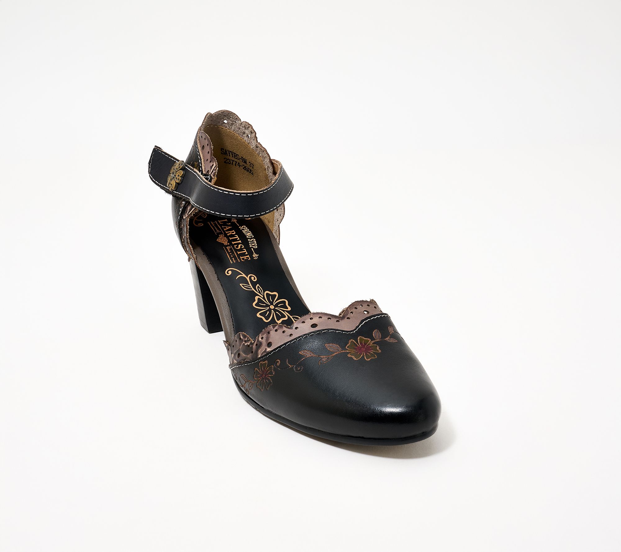 L'Artiste by Spring Step Heeled Mary Jane - SayYes