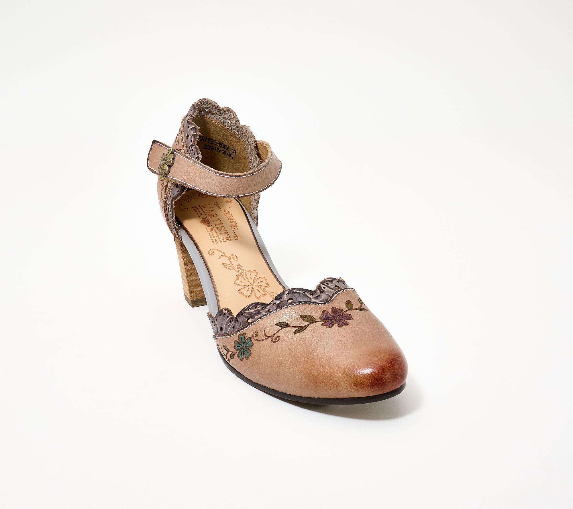 L'Artiste by Spring Step Heeled Mary Jane - SayYes