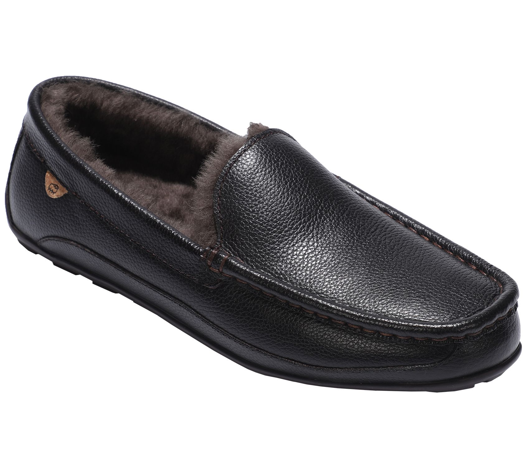 Lamo Slip-On Leather Moccasin - Grayson