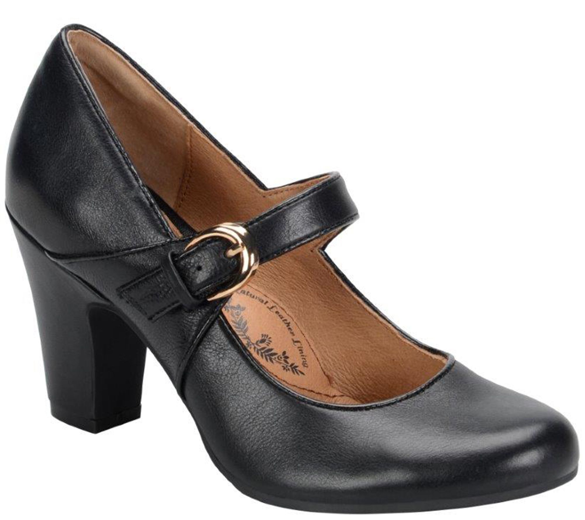 Sofft Leather Mary Jane Pumps - Miranda 