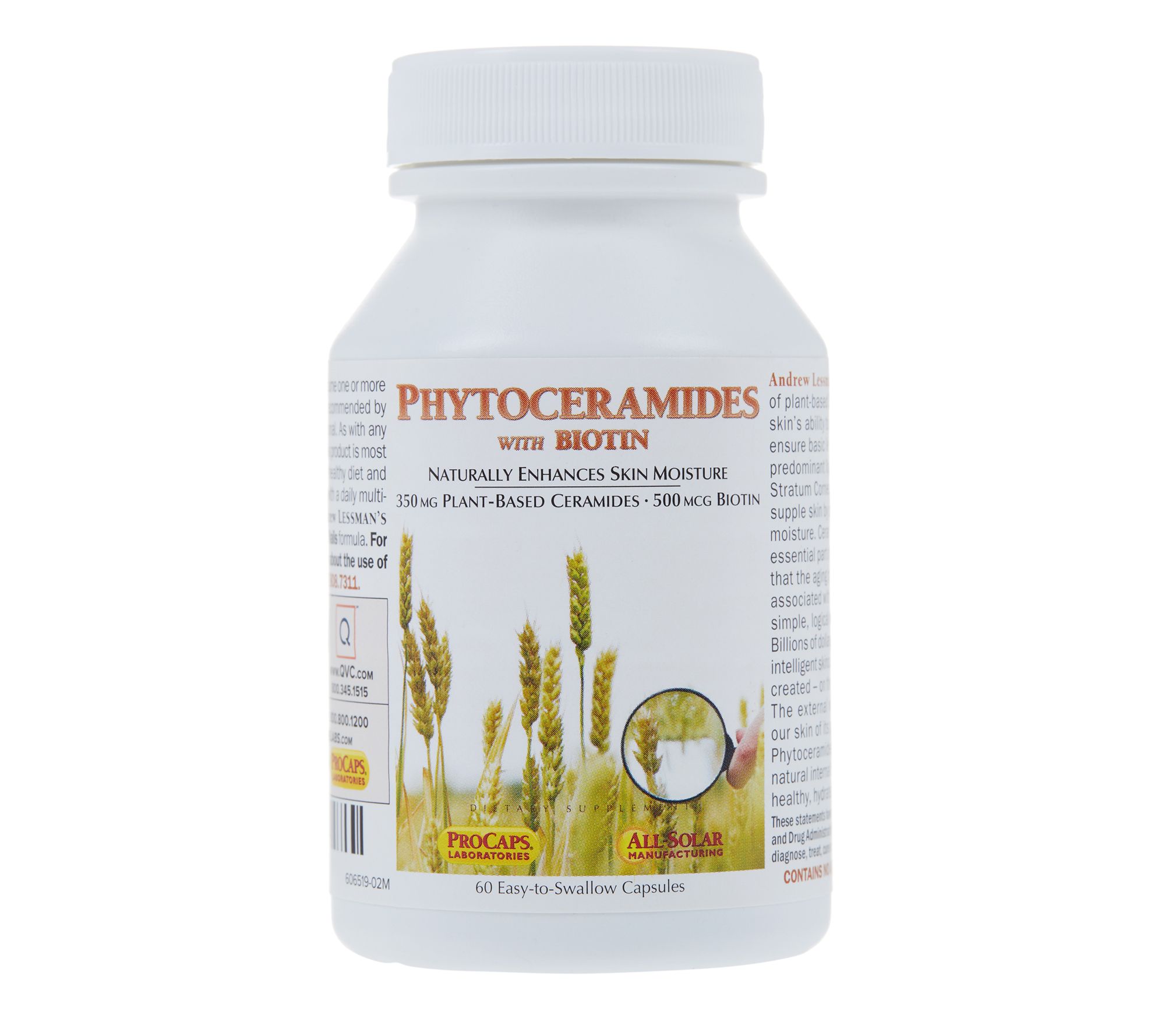 Andrew Lessman Phytoceramides with Biotin 60 Capsules