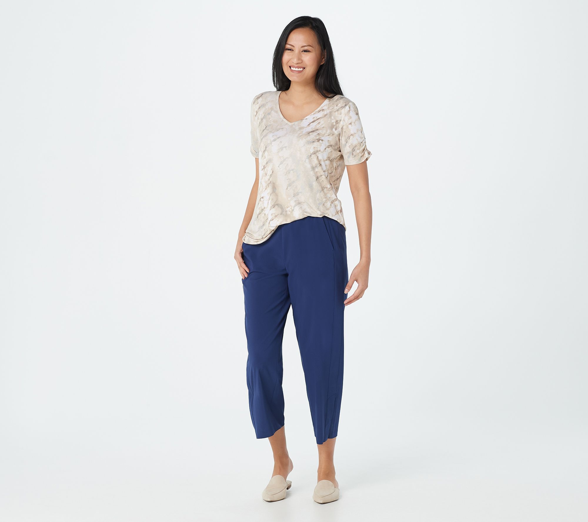 qvc susan graver crop pants