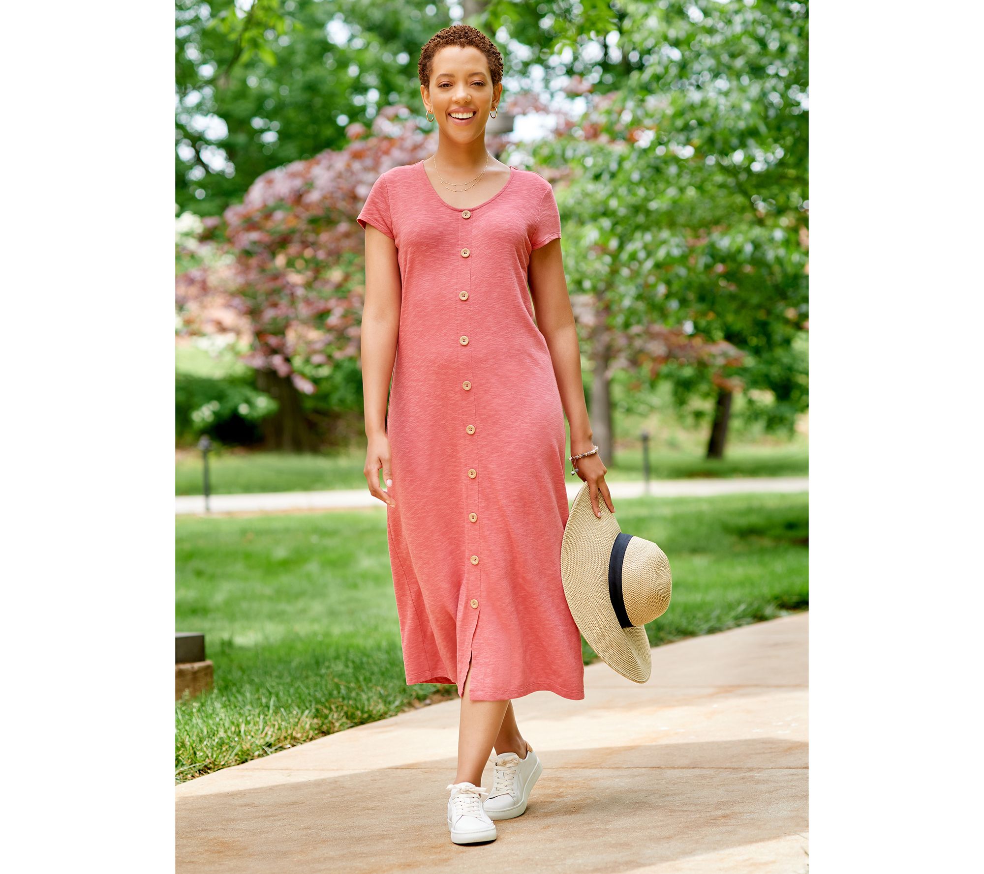 Qvc linen dresses fashion