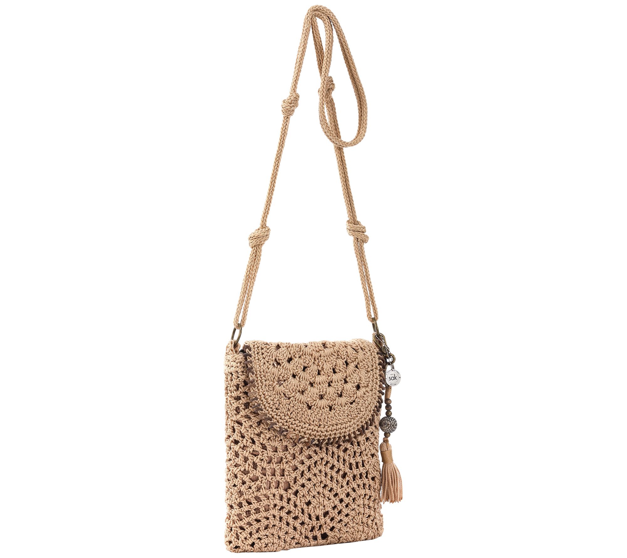 sak crochet crossbody handbag