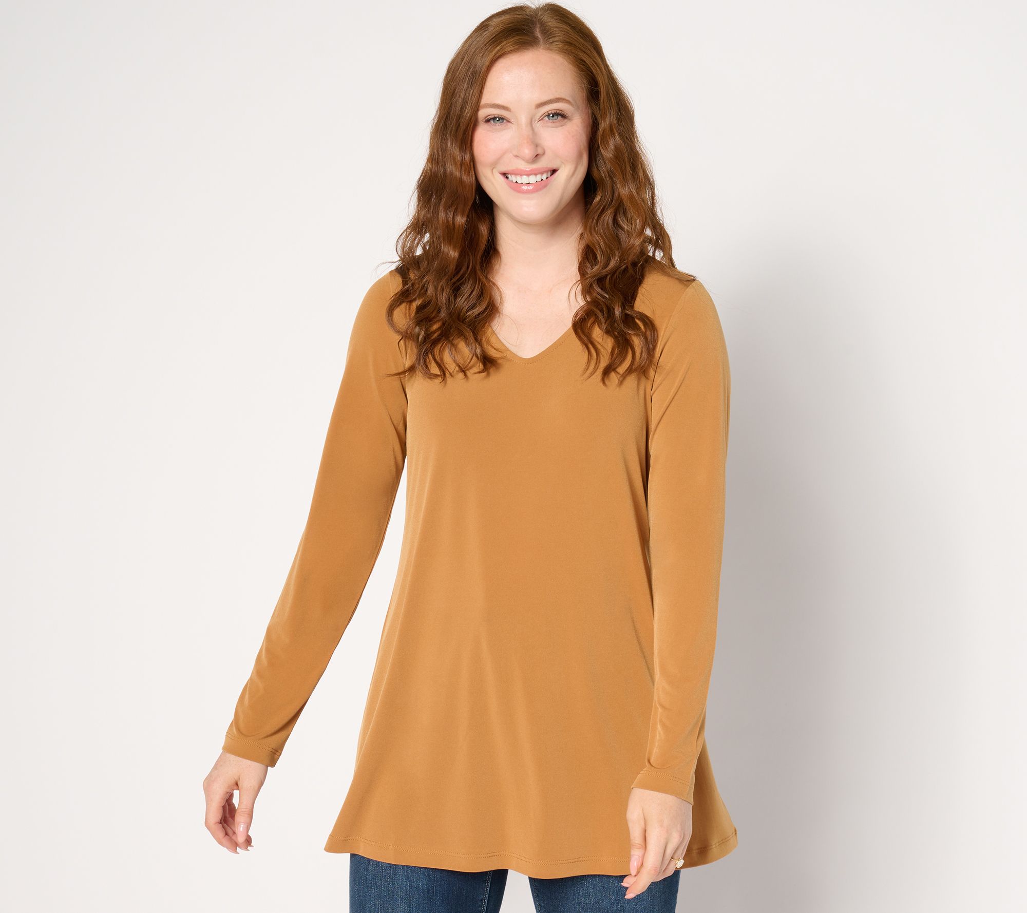 Susan Graver Modern Essentials Regular Liquid Knit Tunic